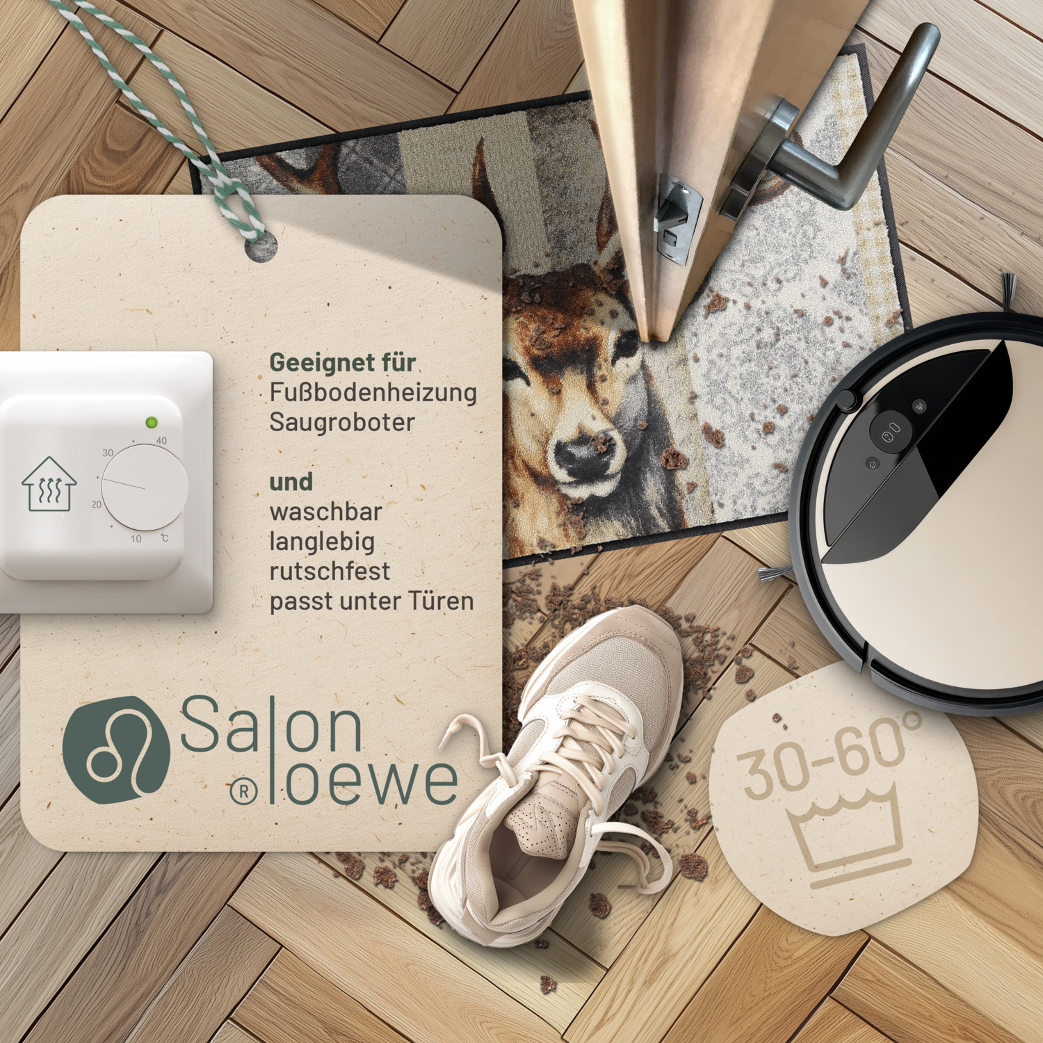 salonloewe-woodland-king-eingangsmatte-50-x-75-cm-landhaus-vintage-fu-matte-mit- image 3