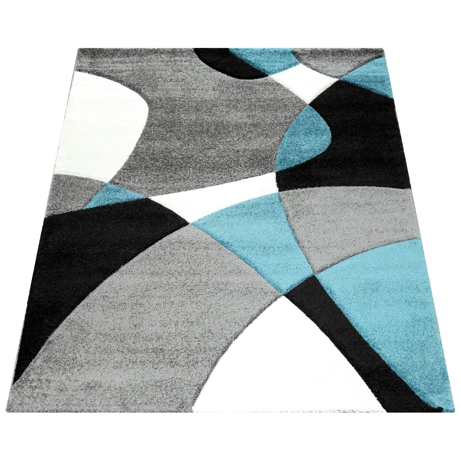 paco-home-designer-teppich-geometrische-muster-konturenschnitt-80x150-cm-t-rkis- image 4