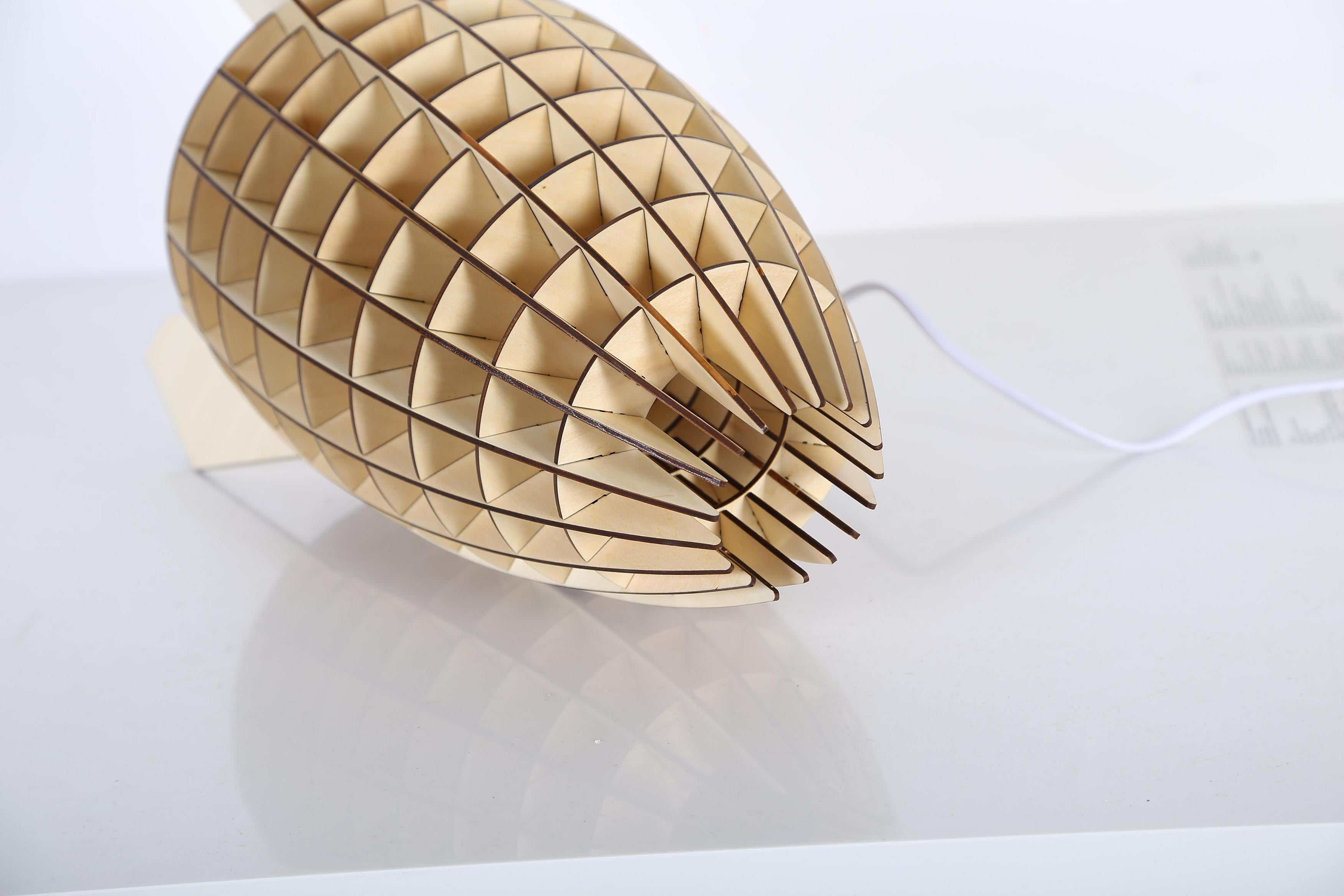kayoom-tischlampe-aviator-holz-raketenform-aus-naturholz-mit-offener-lampenschir image 5