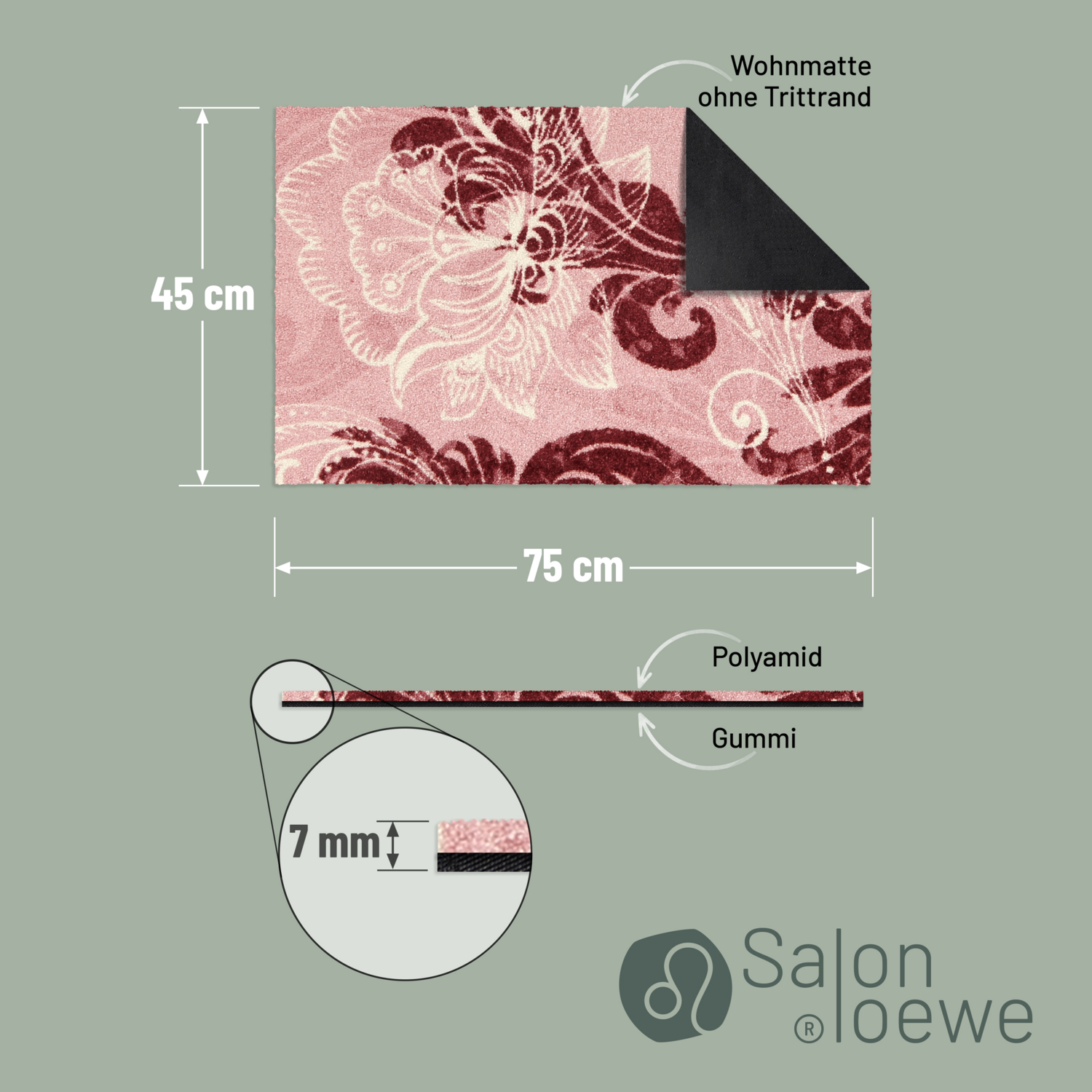 salonloewe-arabeske-rose-l-ufer-45-x-70-cm-fu-matte-mit-arabeskenmuster-waschbar image 4