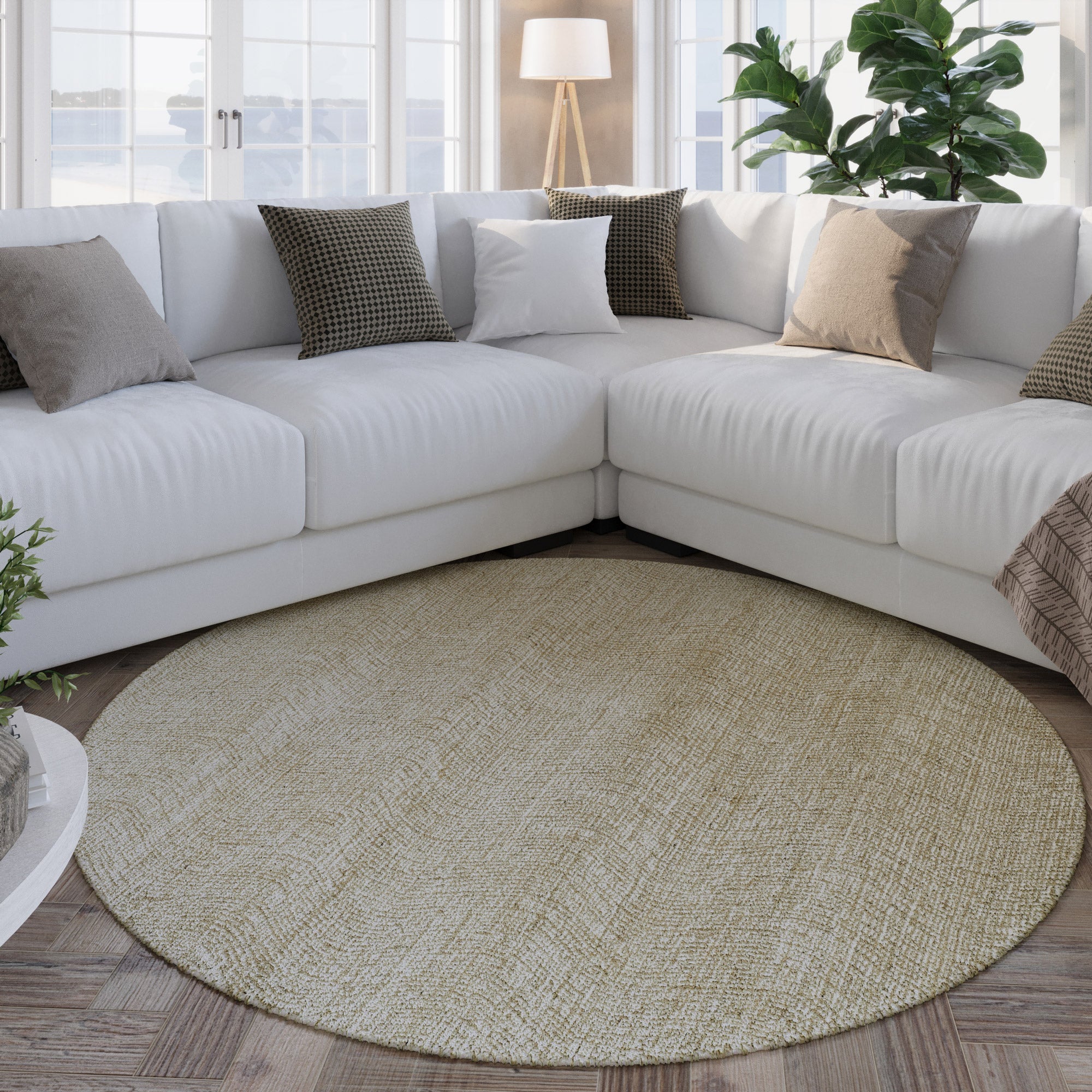 weconhome-hamptons-thirteen-kurzflor-teppich-rund-sand-beige-handgetuftet-aus-10 image 7