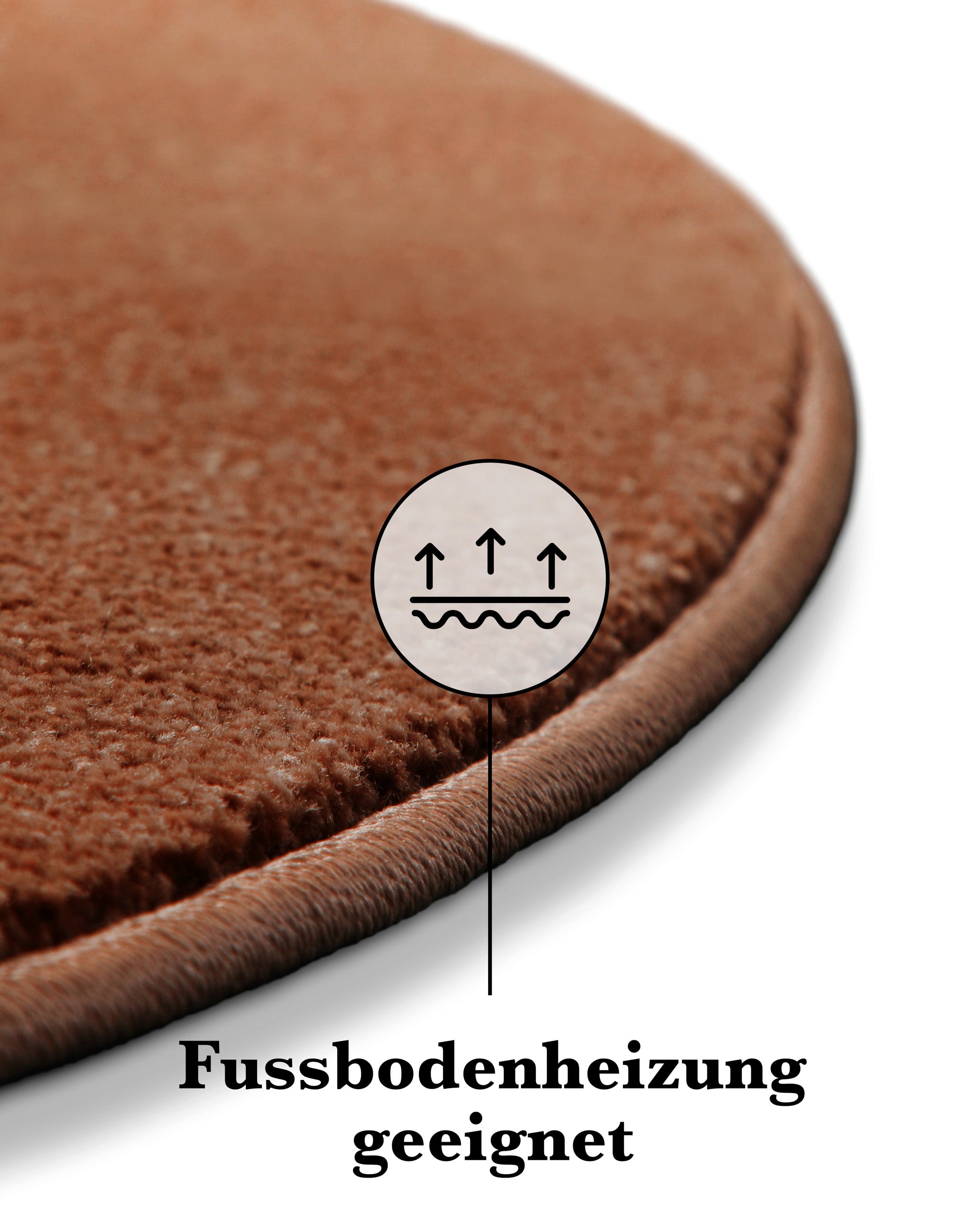 weconhome-basics-freja-kurzflorteppich-rund-ziegel-rot-terrakotta image 4