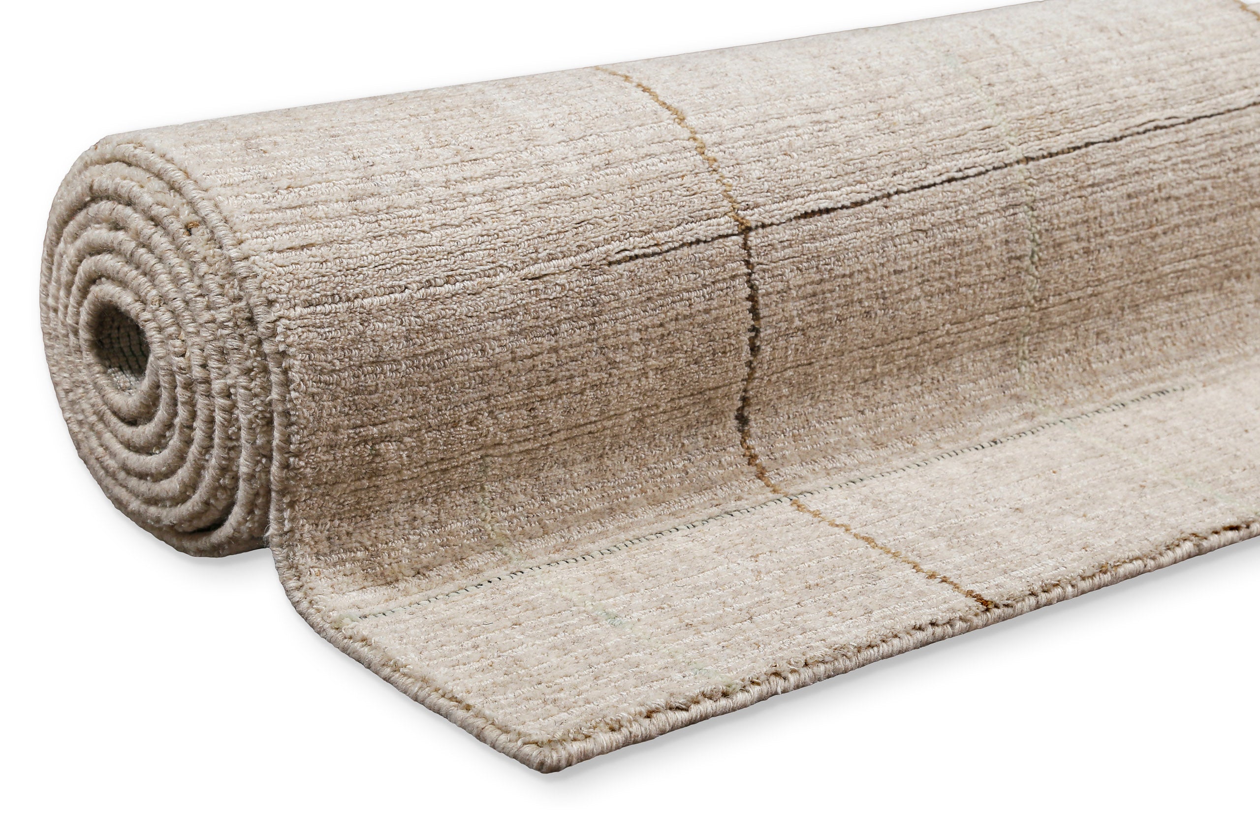 weconhome-kurzflorteppich-milly-greige-handgewebt-80-tencel-20-schurwolle image 8