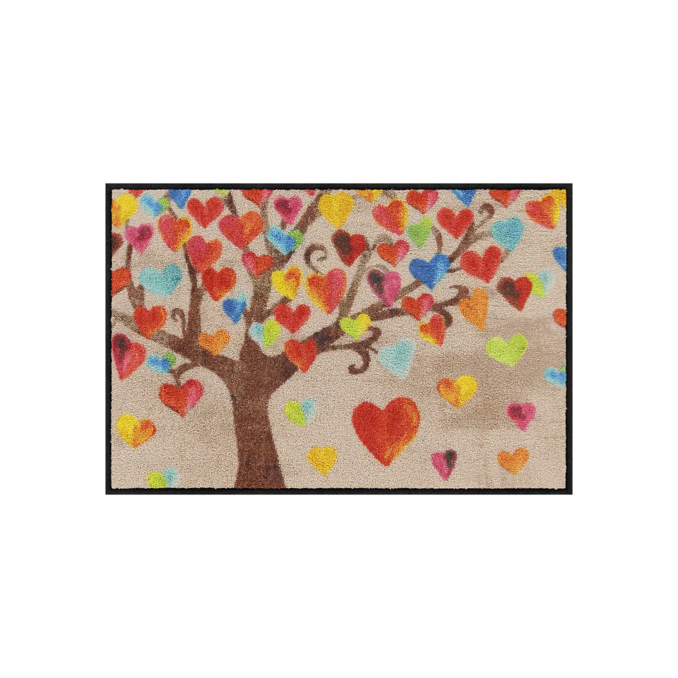 salonloewe-tree-of-love-eingangsmatte-50-x-75-cm-herz-motiv-made-in-germany image 1