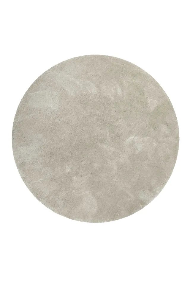 weconhome-basics-emilia-hochflor-teppich-rund-beige-grau image 1