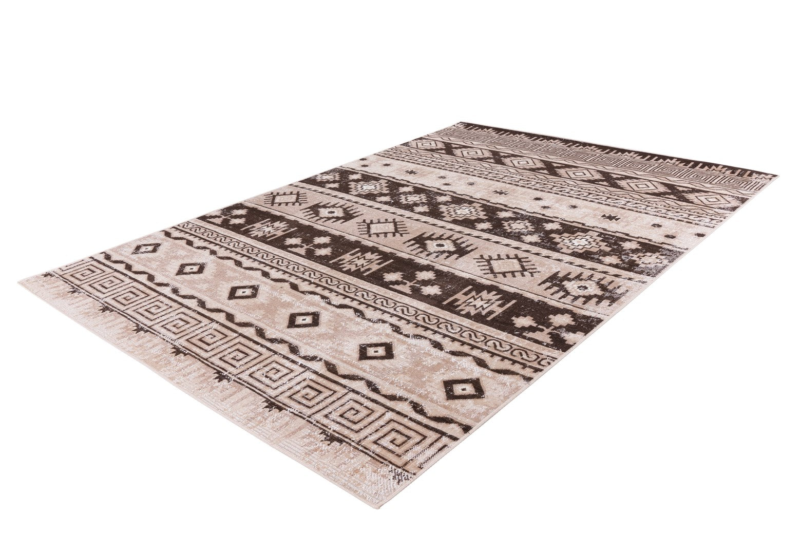 kayoom-ariya-325-vintage-teppich-mit-fransen-flachflor image 7
