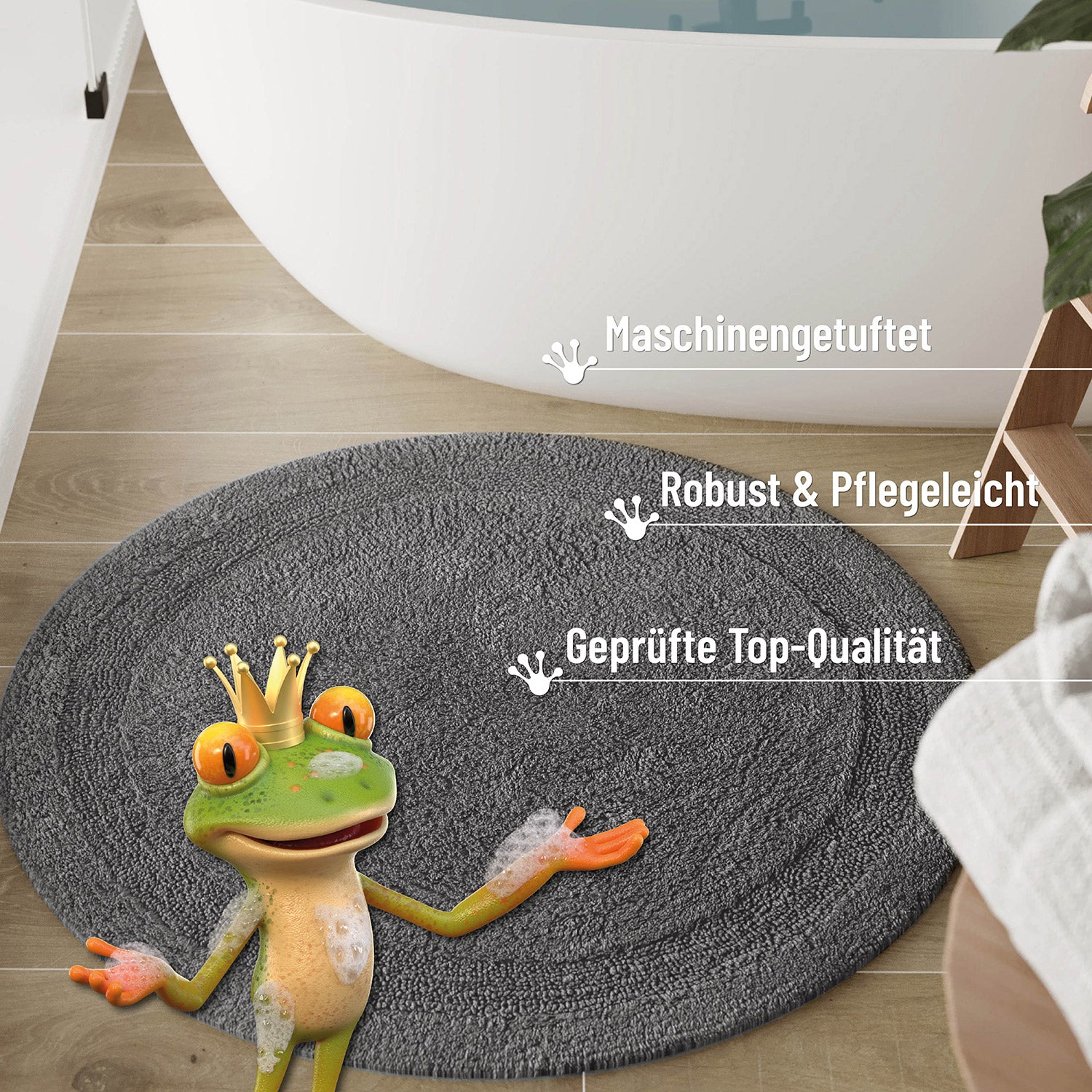 weconhome-basics-badteppich-knut-granit-grau-100-baumwolle-getuftet-20-mm-flor-f image 4