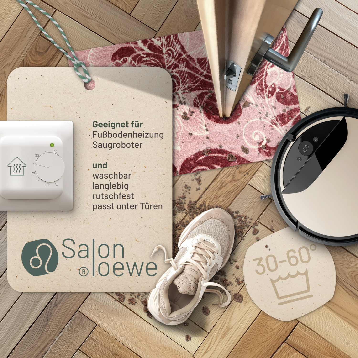 salonloewe-arabeske-rose-l-ufer-45-x-70-cm-fu-matte-mit-arabeskenmuster-waschbar image 3