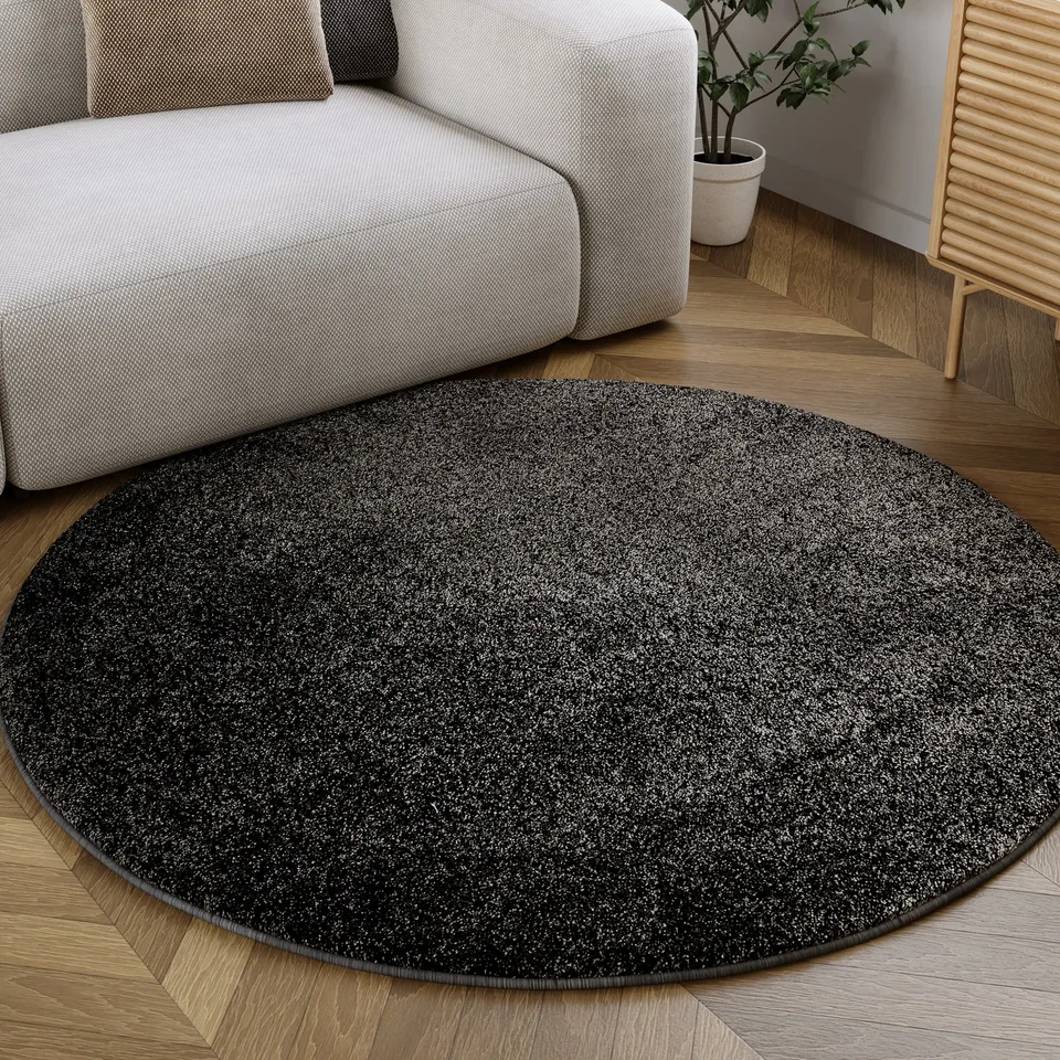 weconhome-homie-living-kurzflorteppich-manta-rund-anthrazit-gewebt-oeko-tex-stan image 1