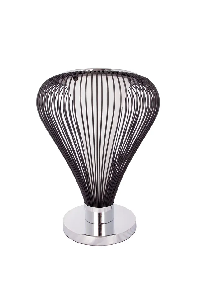 kayoom-tischlampe-exota-810-schwarz-moderne-tischleuchte-aus-metall-34-x-34-x-45 image 1