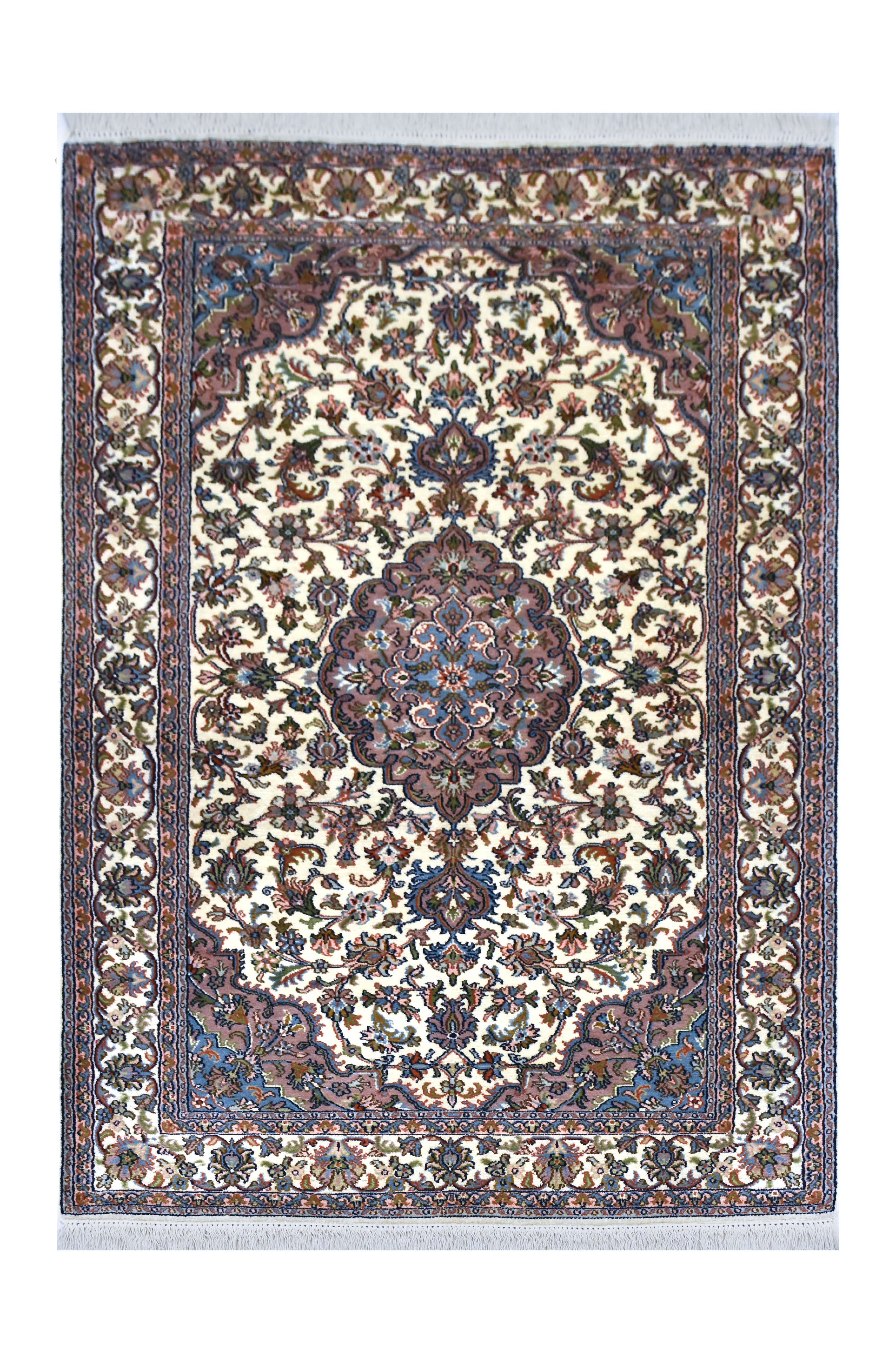 kayoom-kashan-9545-multi-teppich-orient-design-handgewebt-96x157-cm-b-no-91 image 1