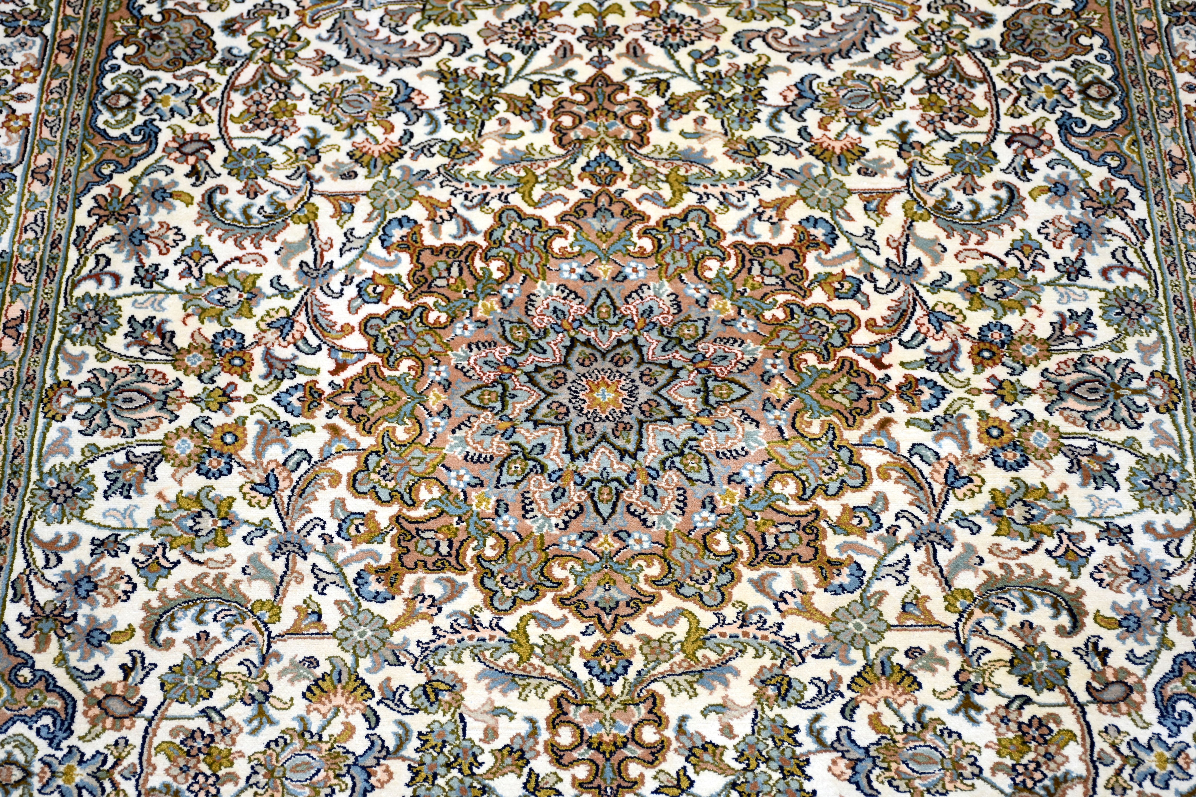 kayoom-kashan-12489-multi-handgewebter-orientteppich-125-cm-x-182-cm image 4