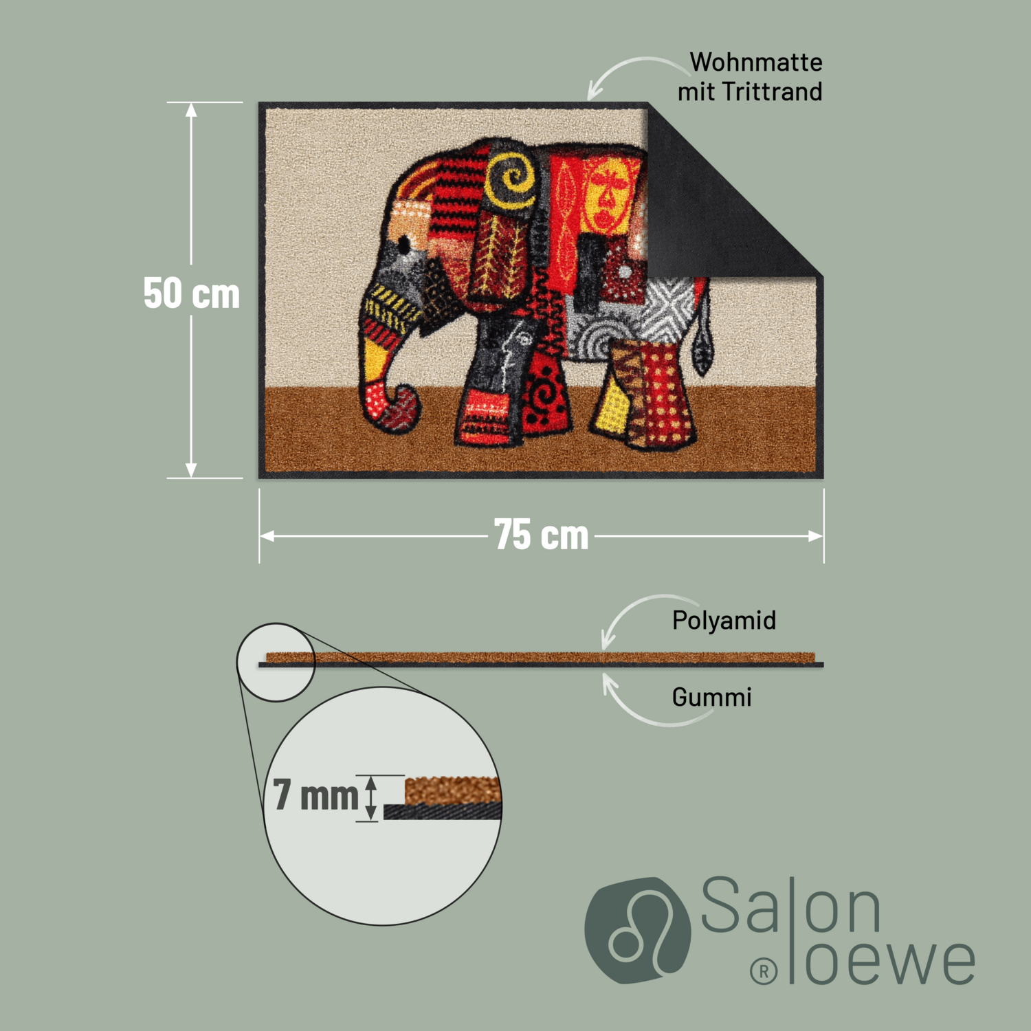 salonloewe-olifant-terra-eingangsmatte-50-x-75-cm image 4