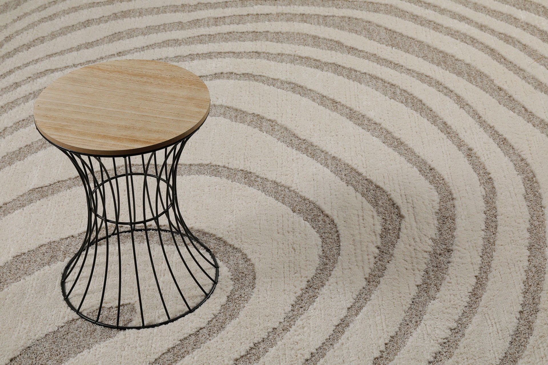weconhome-kurzflor-teppich-creme-beige-bj-rn-wellig image 8