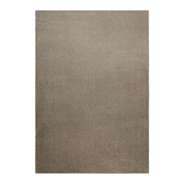 weconhome-tim-kurzflor-teppich-in-dunkelbeige-meliert-getufteter-synthetik-teppi image 1