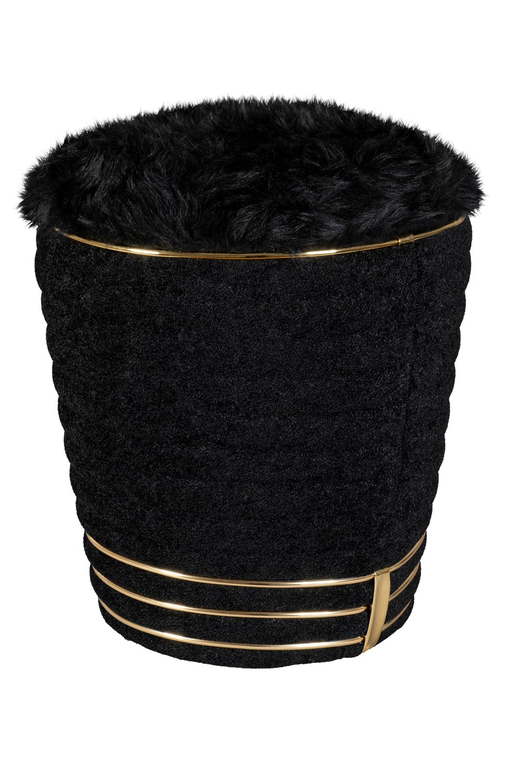 kayoom-hocker-doric-335-stylischer-pouf-mit-konischem-fu-und-steppung image 5