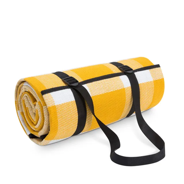 paco-home-picknickdecke-wasserdicht-gelb-2-200x200-cm image 1