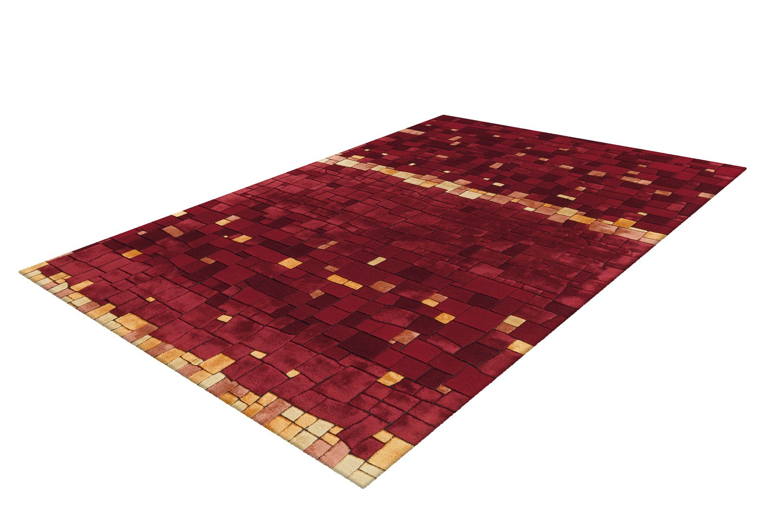 kayoom-ariya-diamond-8036-design-teppich-handgetufteter-flachflorteppich-strapaz image 4