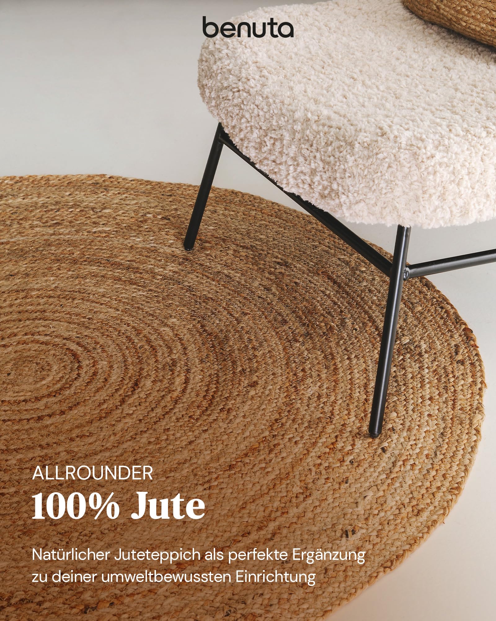 benuta-pure-jutta-jute-teppich-natur-rund-90-cm-handgewebt-boho image 3