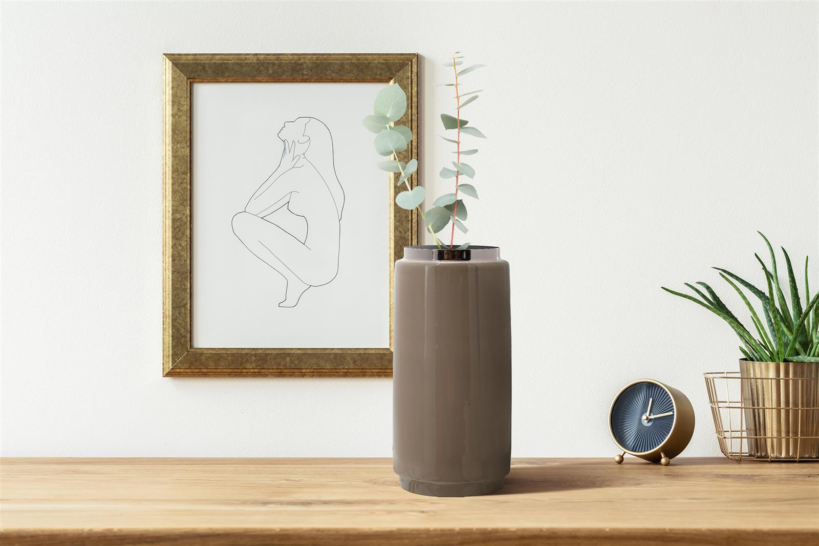 kayoom-vase-art-deco-455-kunstvolle-metallvase-im-art-deco-stil-dekovase-f-r-woh image 6