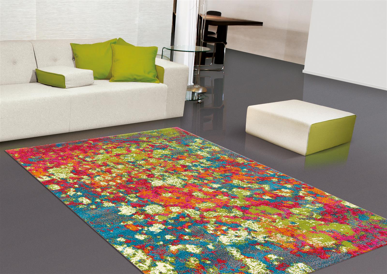kayoom-move-4451-kurzflorteppich-modernes-design-f-r-starke-nutzung image 2