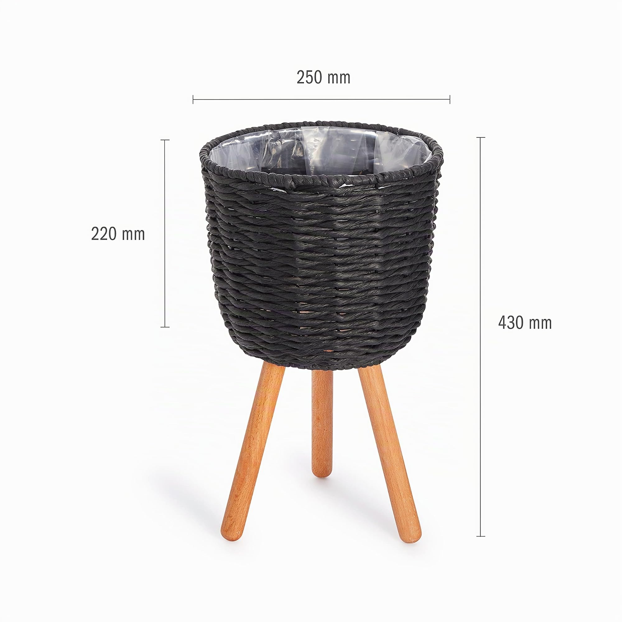 paco-home-blumentopf-bertopf-natur-rattan-set-2pcs-set-design-3-schwarz-gro image 4