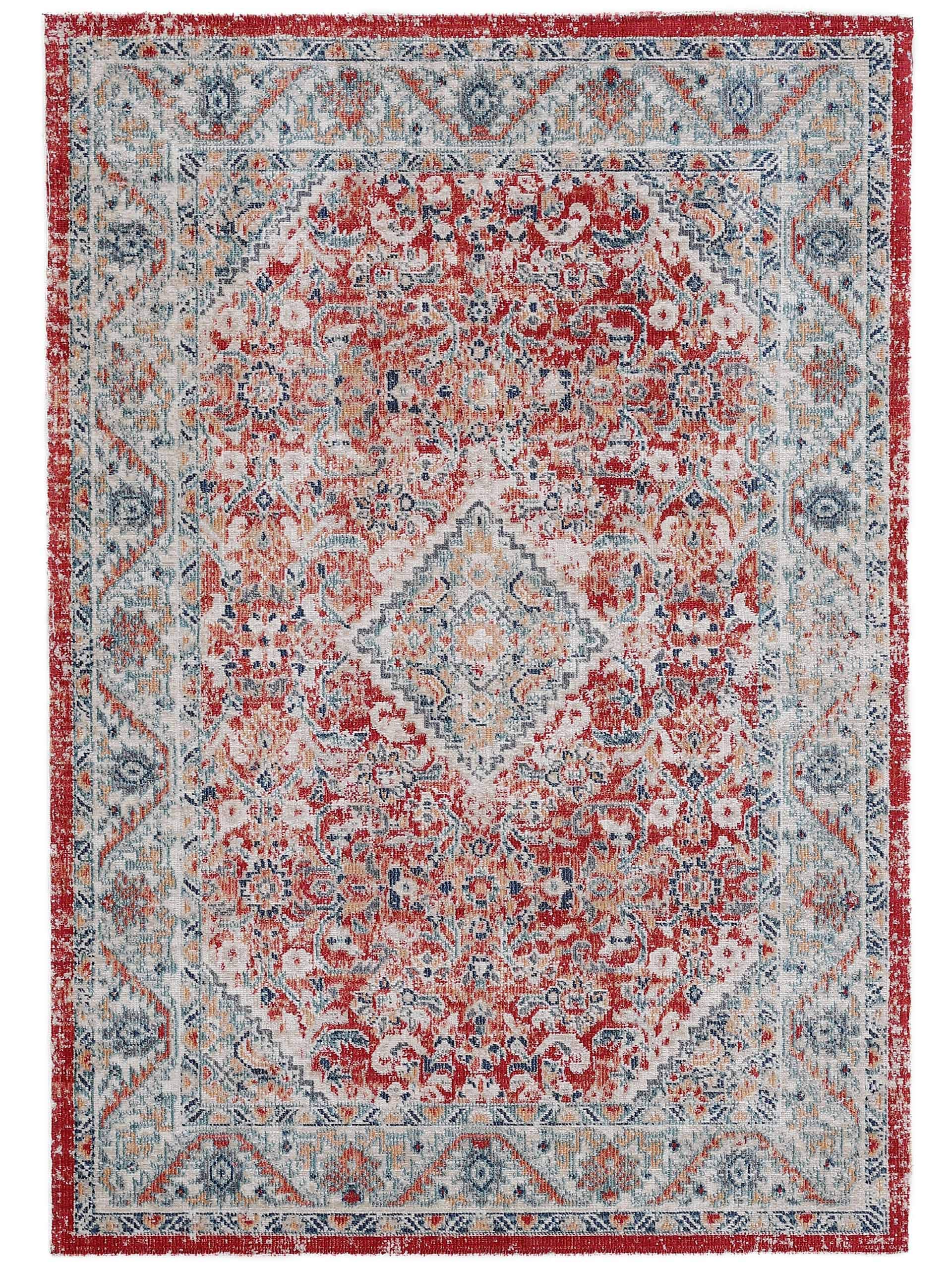 carpetfine-flachgewebeteppich-noah-rot-120x170-cm-moderner-vintage-teppich-f-r-w image 1