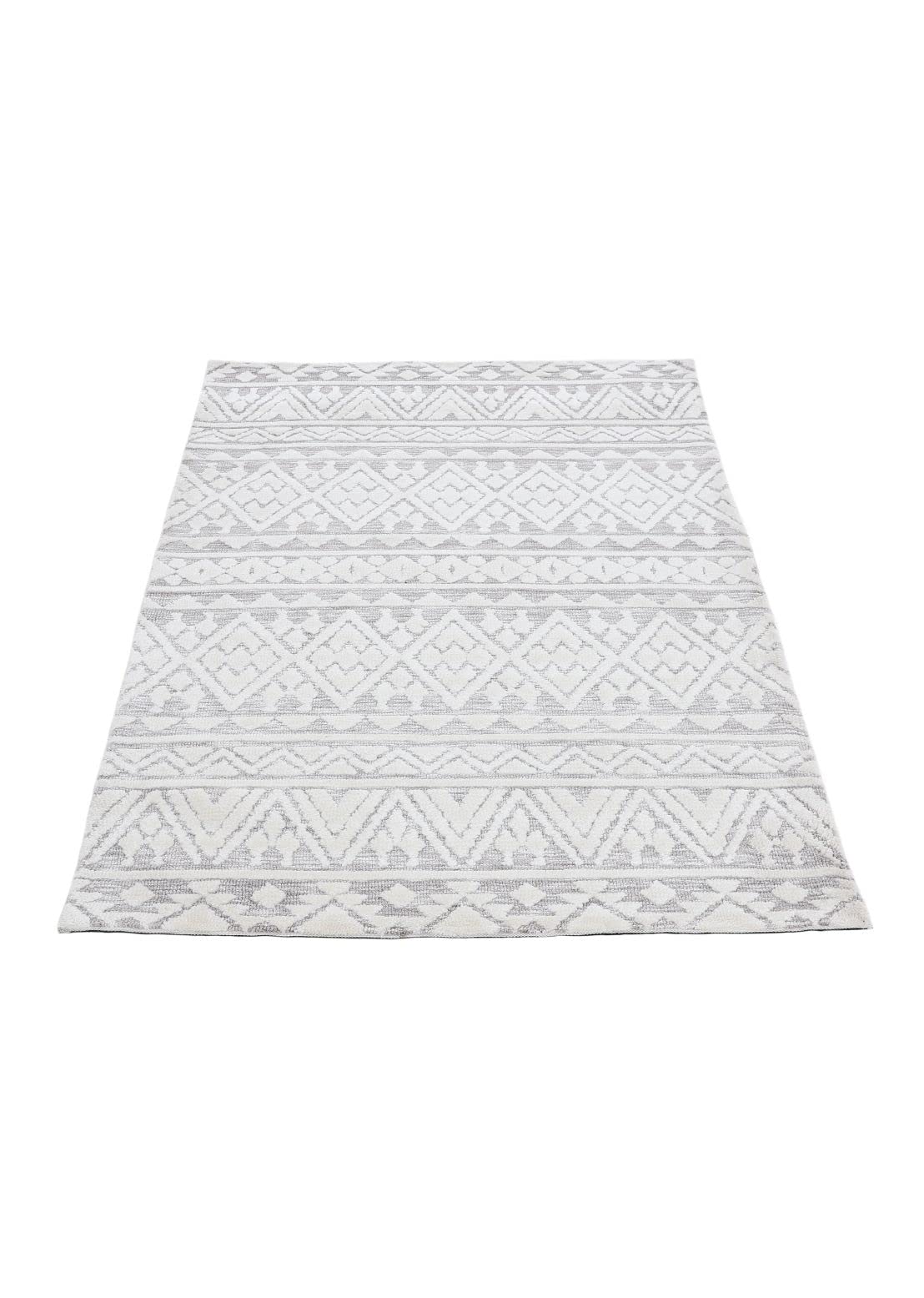 carpetfine-teppich-holly-weicher-teppich-creme-hellgrau-80x150-cm image 3