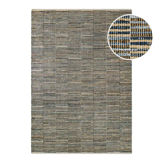 weconhome-denim-blues-handwebteppich-denim-blau-jute image 1