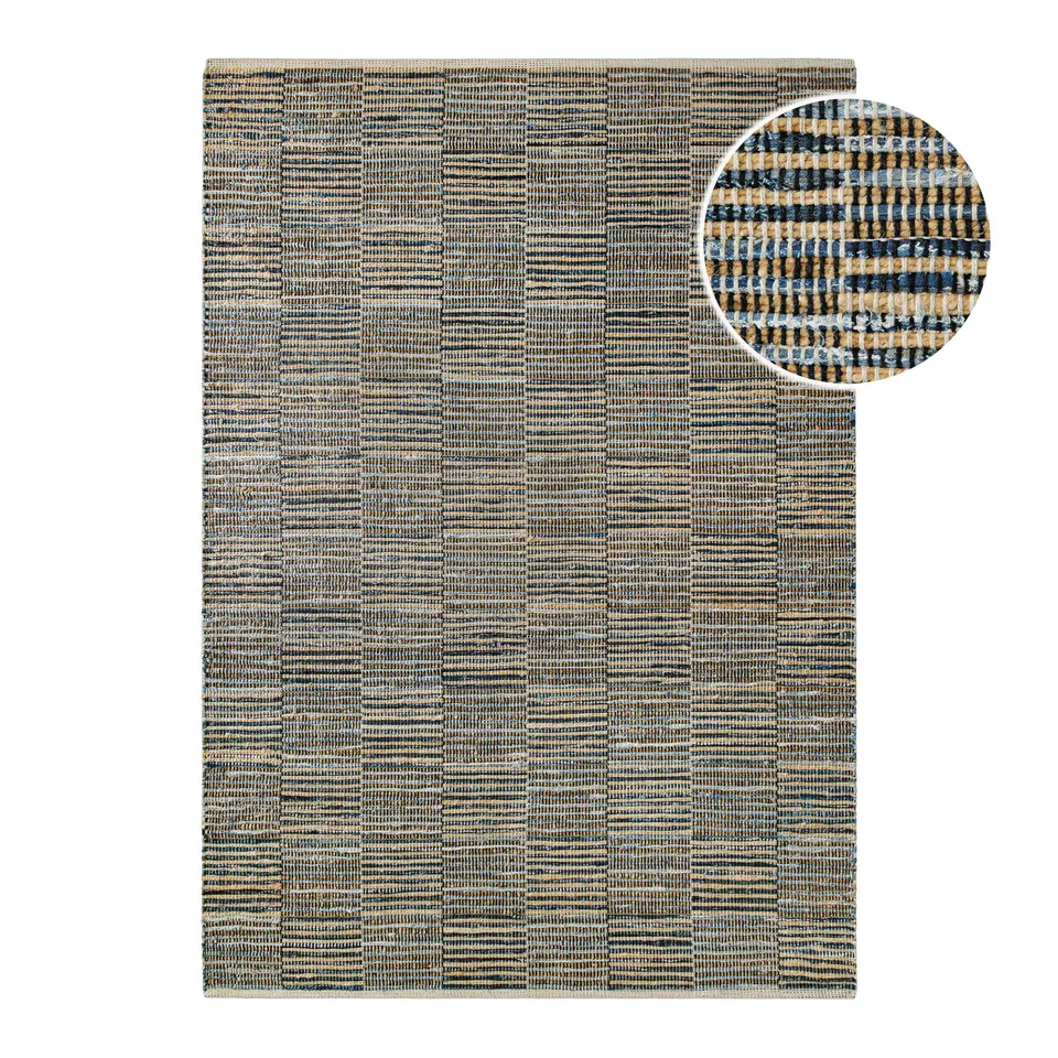 weconhome-denim-blues-handwebteppich-denim-blau-jute image 1