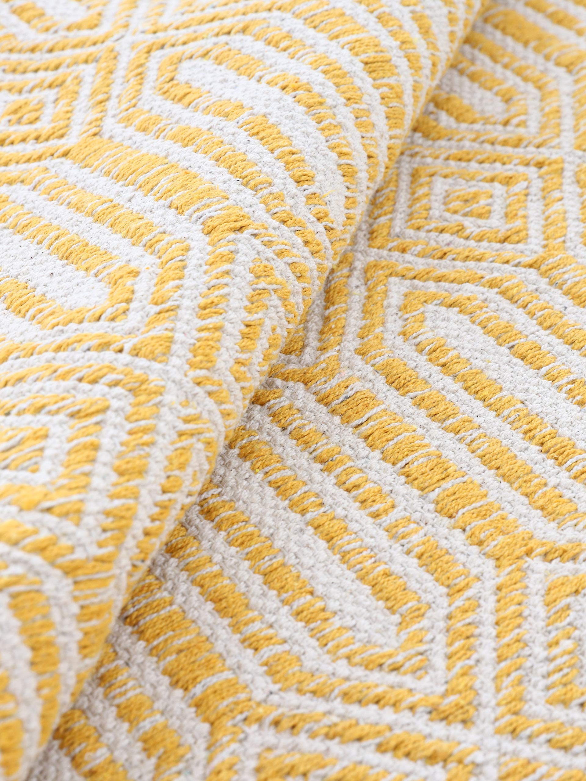 carpetfine-kelim-oregan-l-ufer-gelb-75x300-cm-flachgewebe-baumwolle image 6