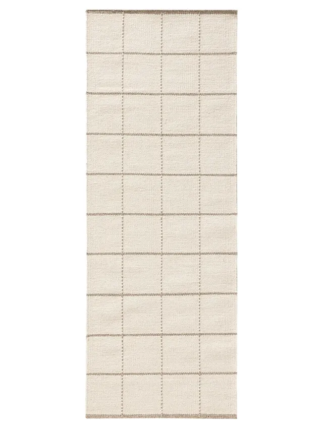 benuta-pure-wollteppich-gyda-creme-70x200-cm-wolle-baumwolle-l-ufer-geometrisch- image 1