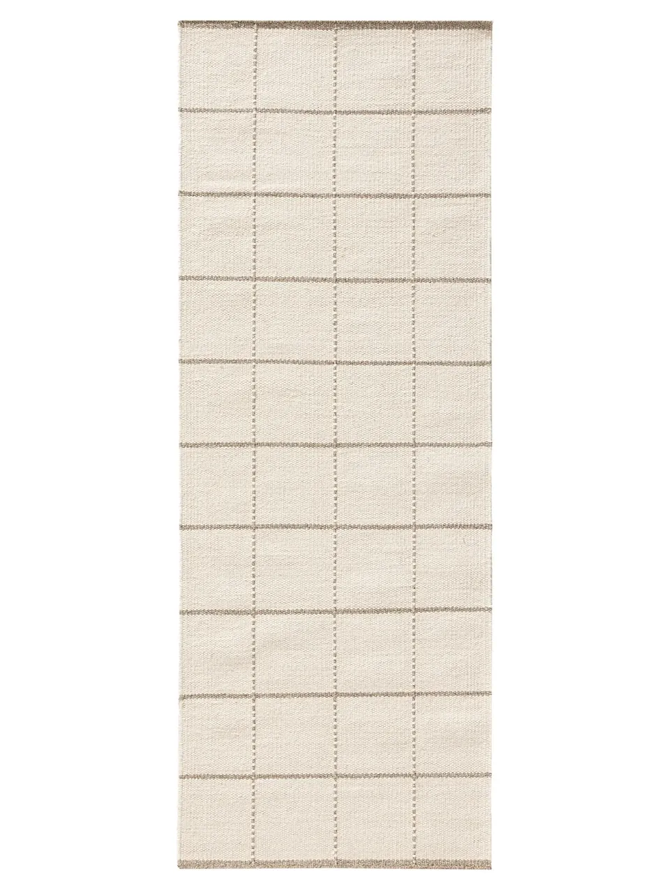 benuta-pure-wollteppich-gyda-creme-70x200-cm-wolle-baumwolle-l-ufer-geometrisch- image 1