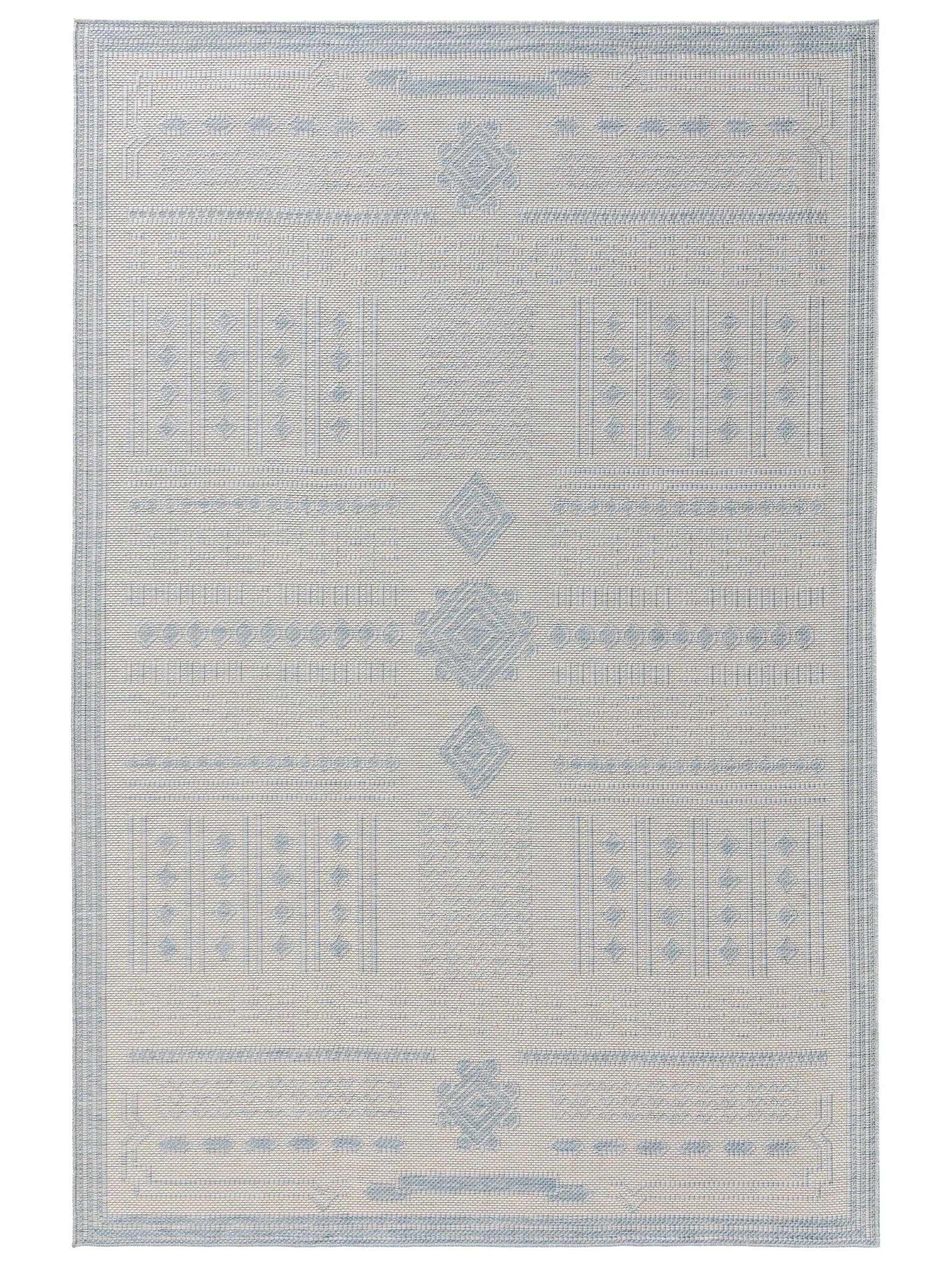 benuta-nest-teppich-bronco-blau-140x200-cm-kunstfaser-outdoor-geeignet-geometris image 1