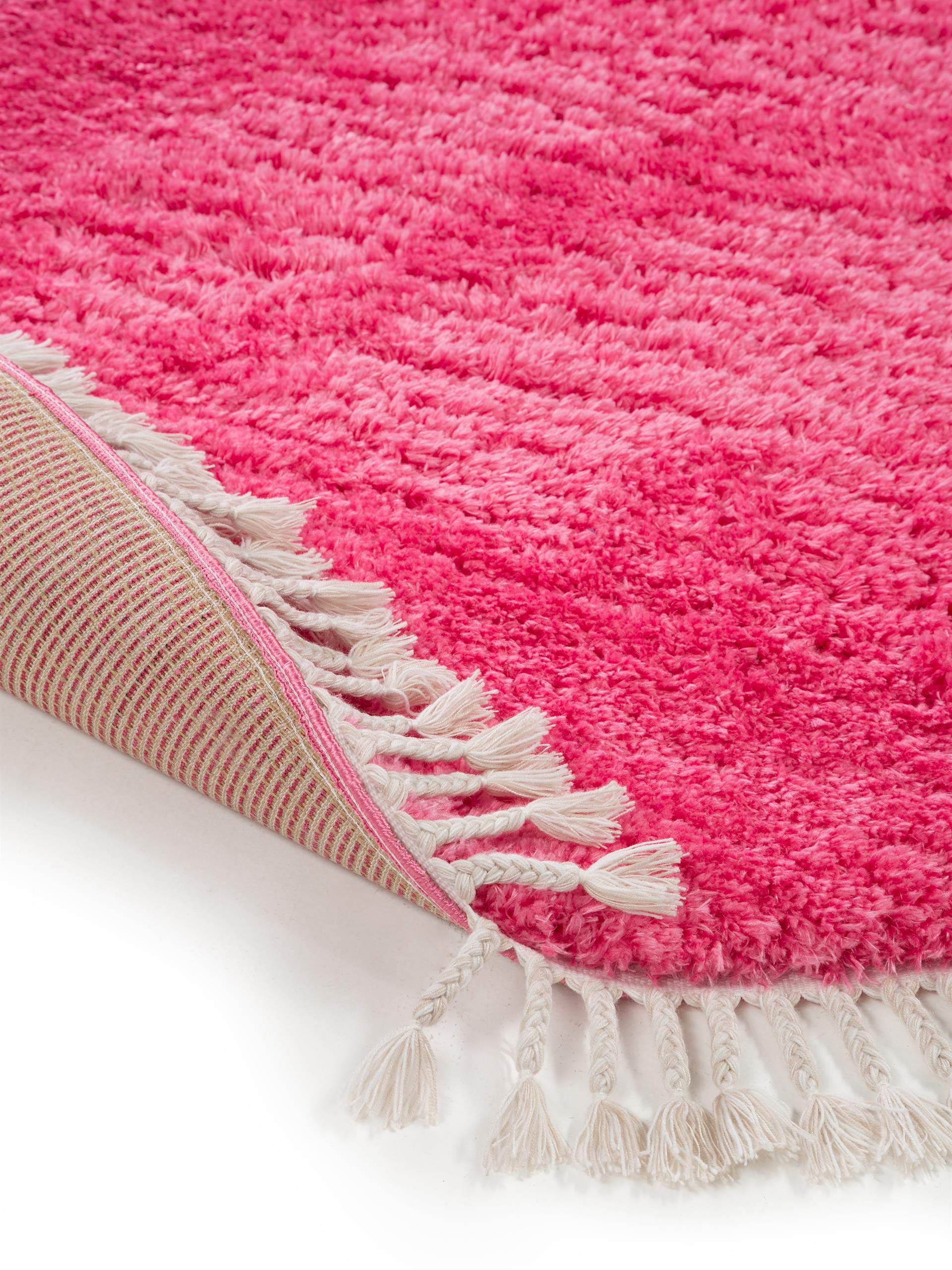 benuta-shaggy-teppich-pink-120-cm-rund-hochflor-polyester-f-r-wohnzimmer-schlafz image 6
