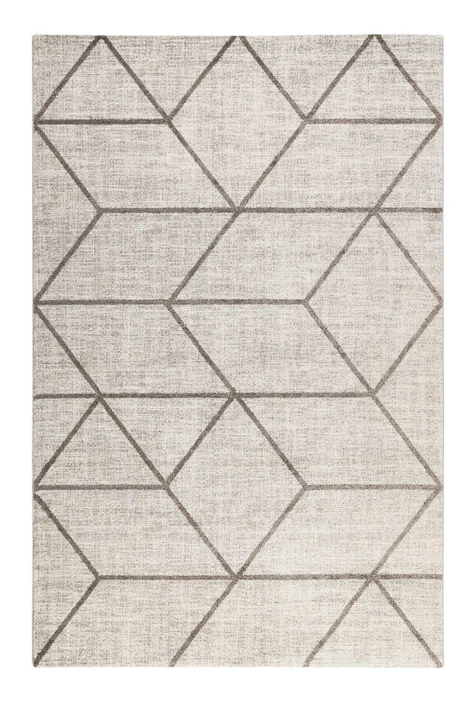 weconhome-bossa-lounge-kurzflor-teppich-beige-taupe-3d-optik-pflegeleicht-oeko-t image 1