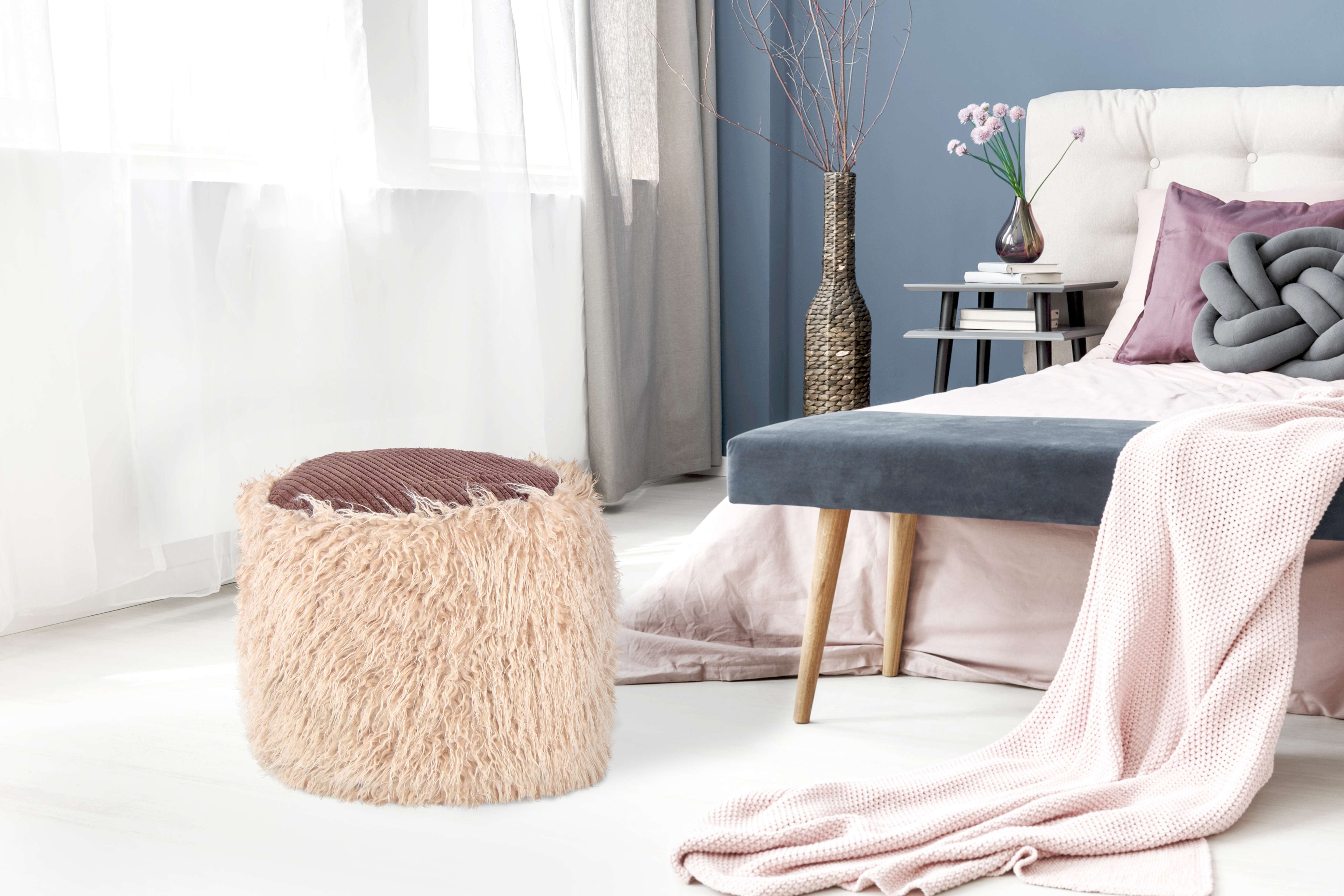 kayoom-fellpouf-bobtail-125-sitzhocker-mit-cord-sitzfl-che-und-felloptik image 4