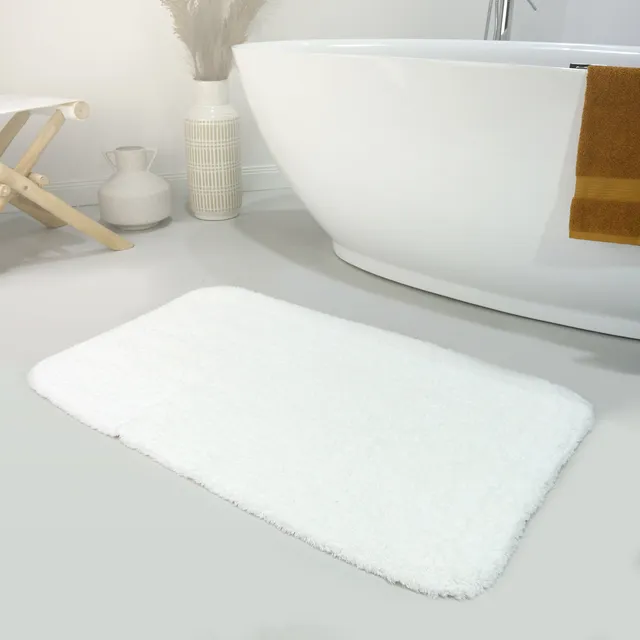 weconhome-basics-ole-badteppich-wei-baumwolle image 1