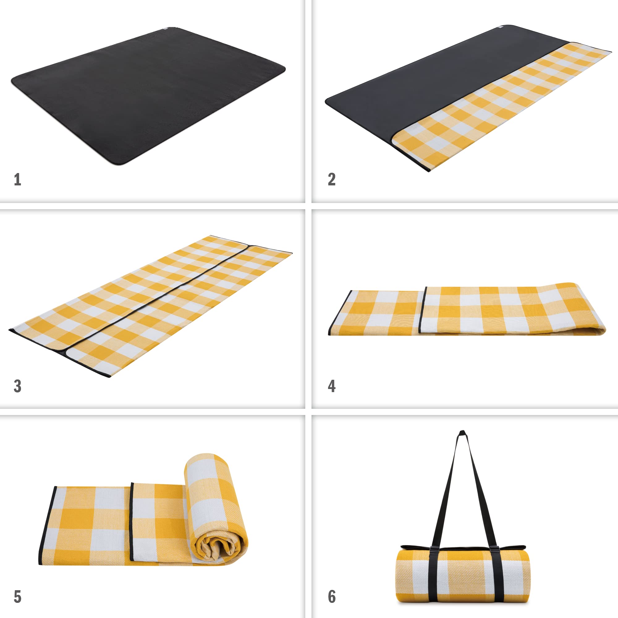 paco-home-picknickdecke-wasserdicht-gelb-2-200x200-cm image 5