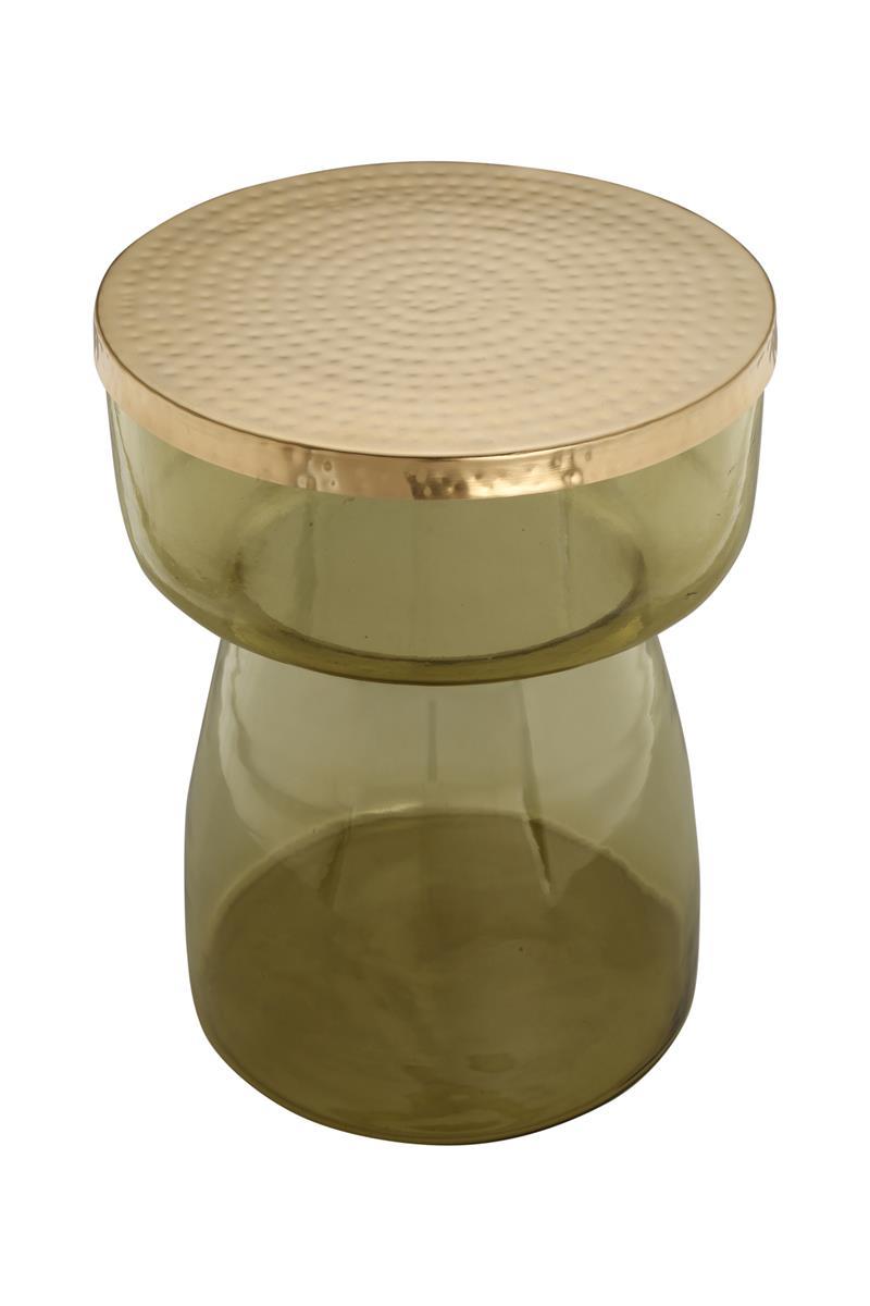 kayoom-beistelltisch-roman-125-retro-design-glasgestell-mit-goldener-metallplatt image 7