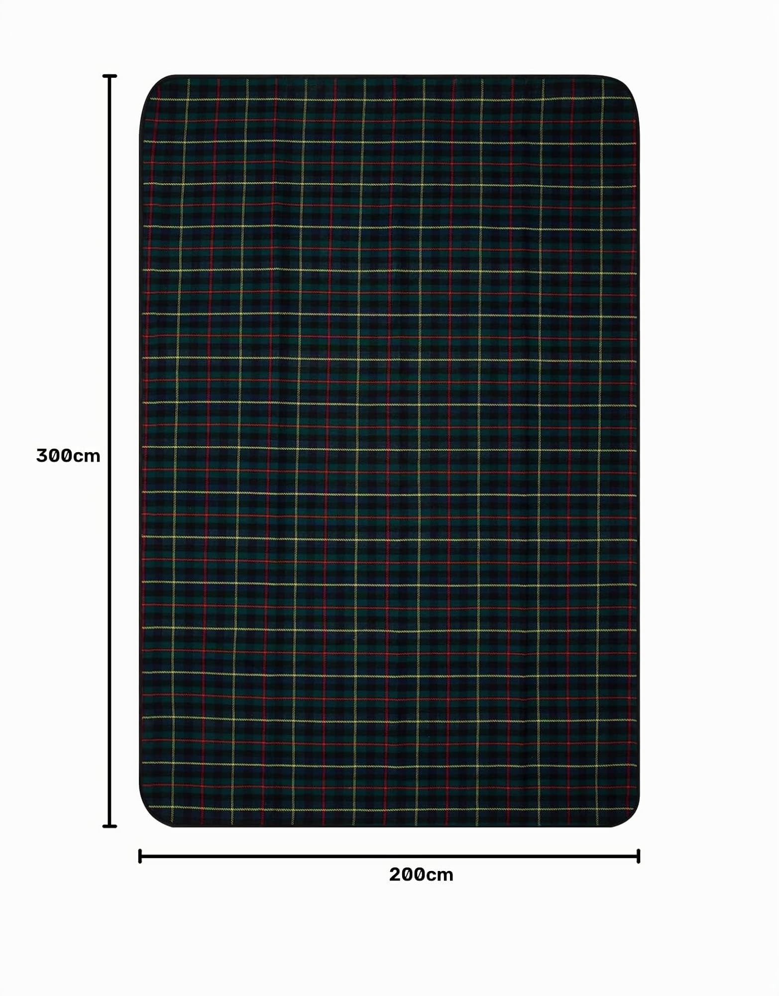 paco-home-picknickdecke-xxl-wasserdicht-dunkel-gr-n-3-200x300-cm image 7