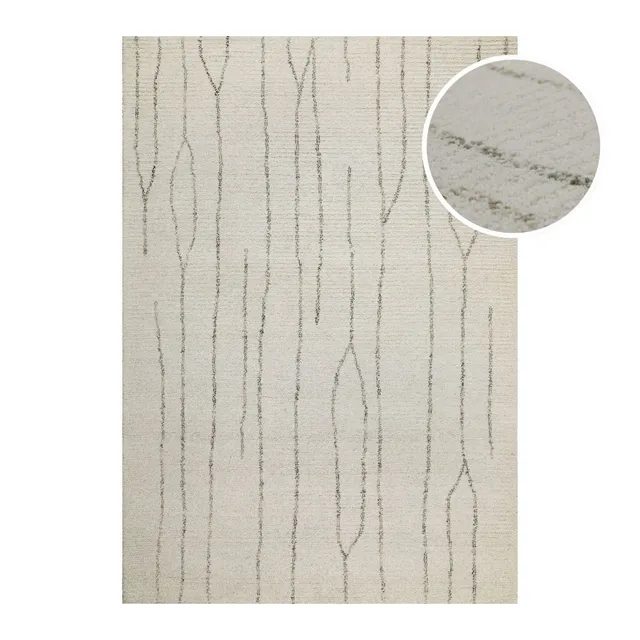 weconhome-kurzflor-teppich-hamptons-thirtynine-creme-wei image 1