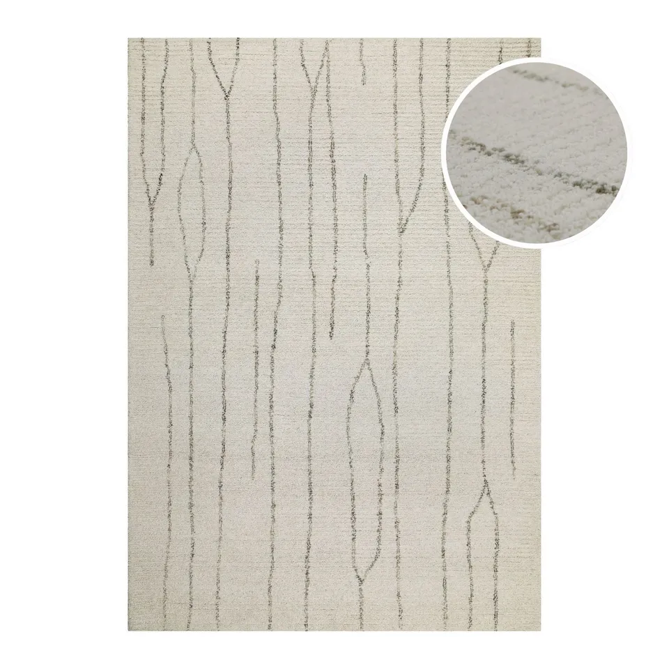weconhome-kurzflor-teppich-hamptons-thirtynine-creme-wei image 1