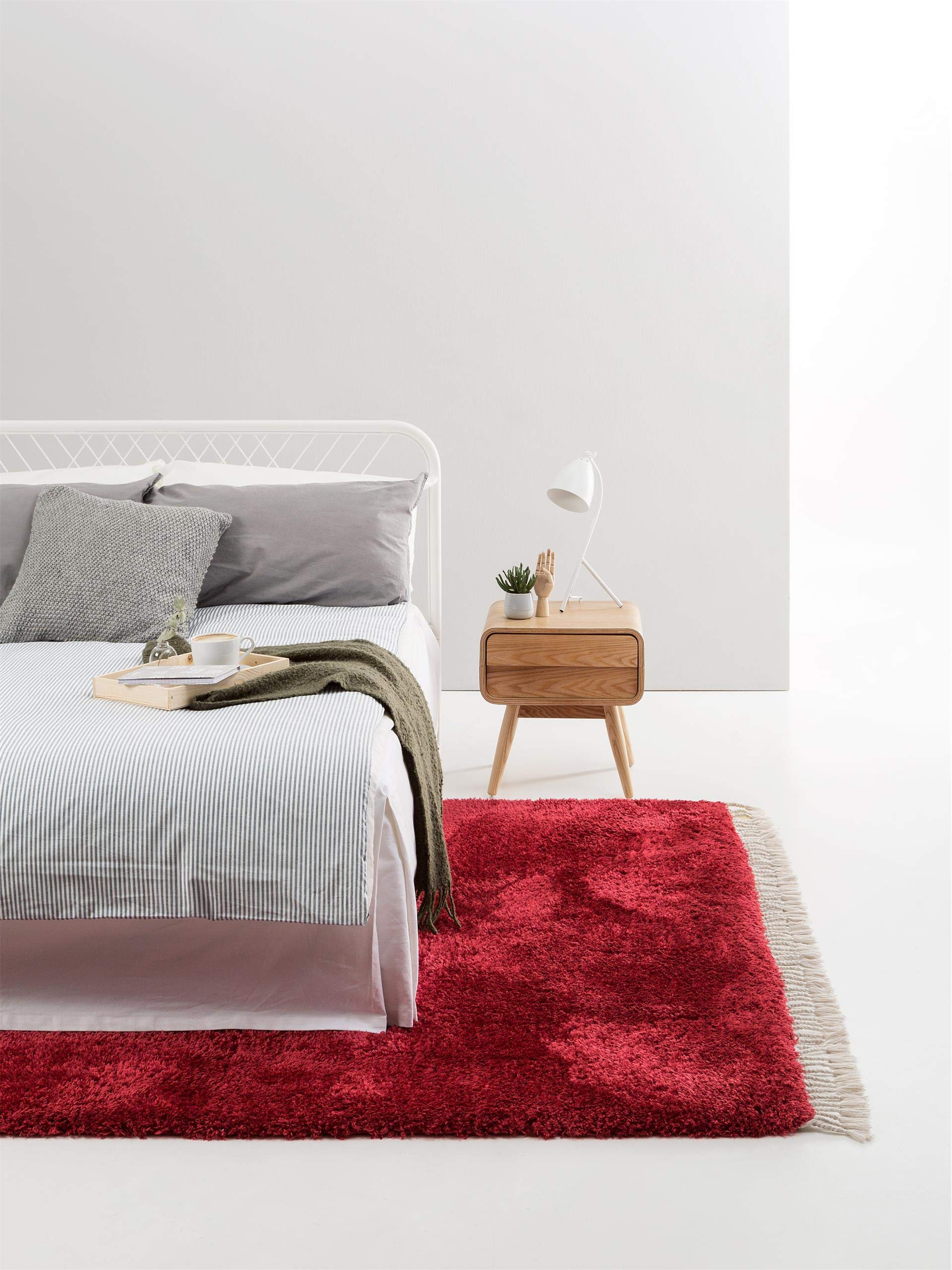 benuta-basic-shaggy-teppich-rot-80x150-cm-hochflor-pflegeleicht-fu-bodenheizungs image 3