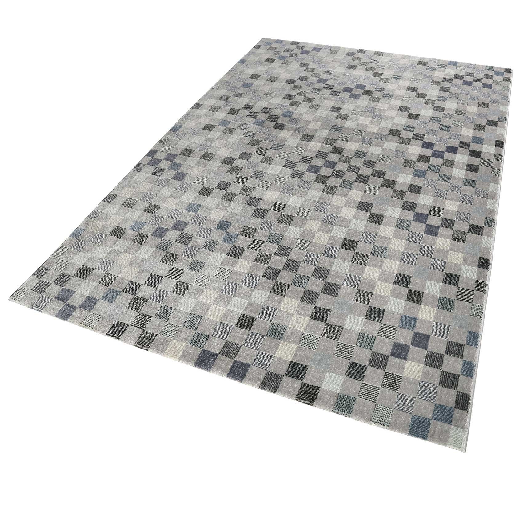 weconhome-teppich-physical-2-0-grau-kurzflor-gewebt image 2