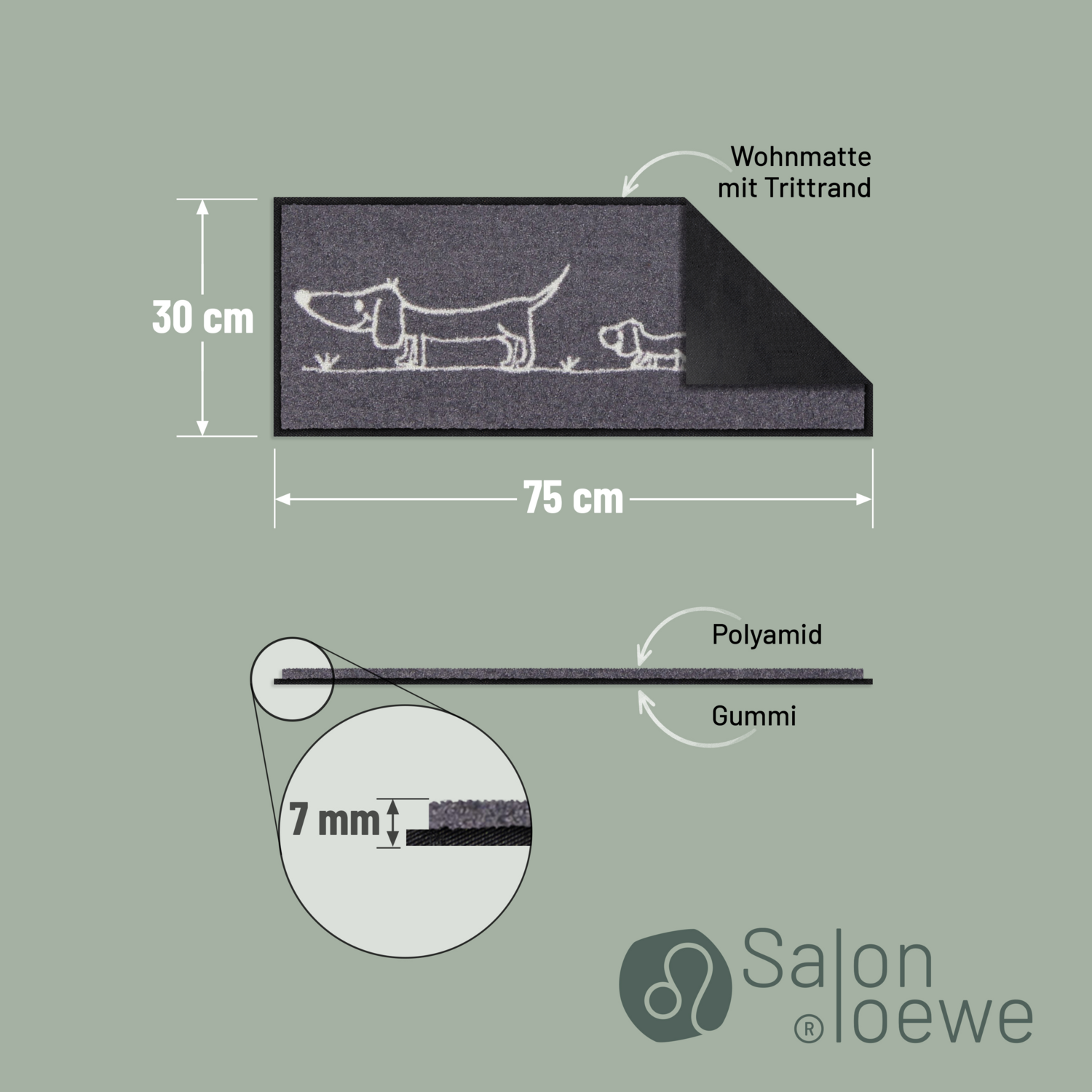 salonloewe-hereingedackelt-eingangsmatte-30-x-75-cm-dackelmotiv-grau image 4