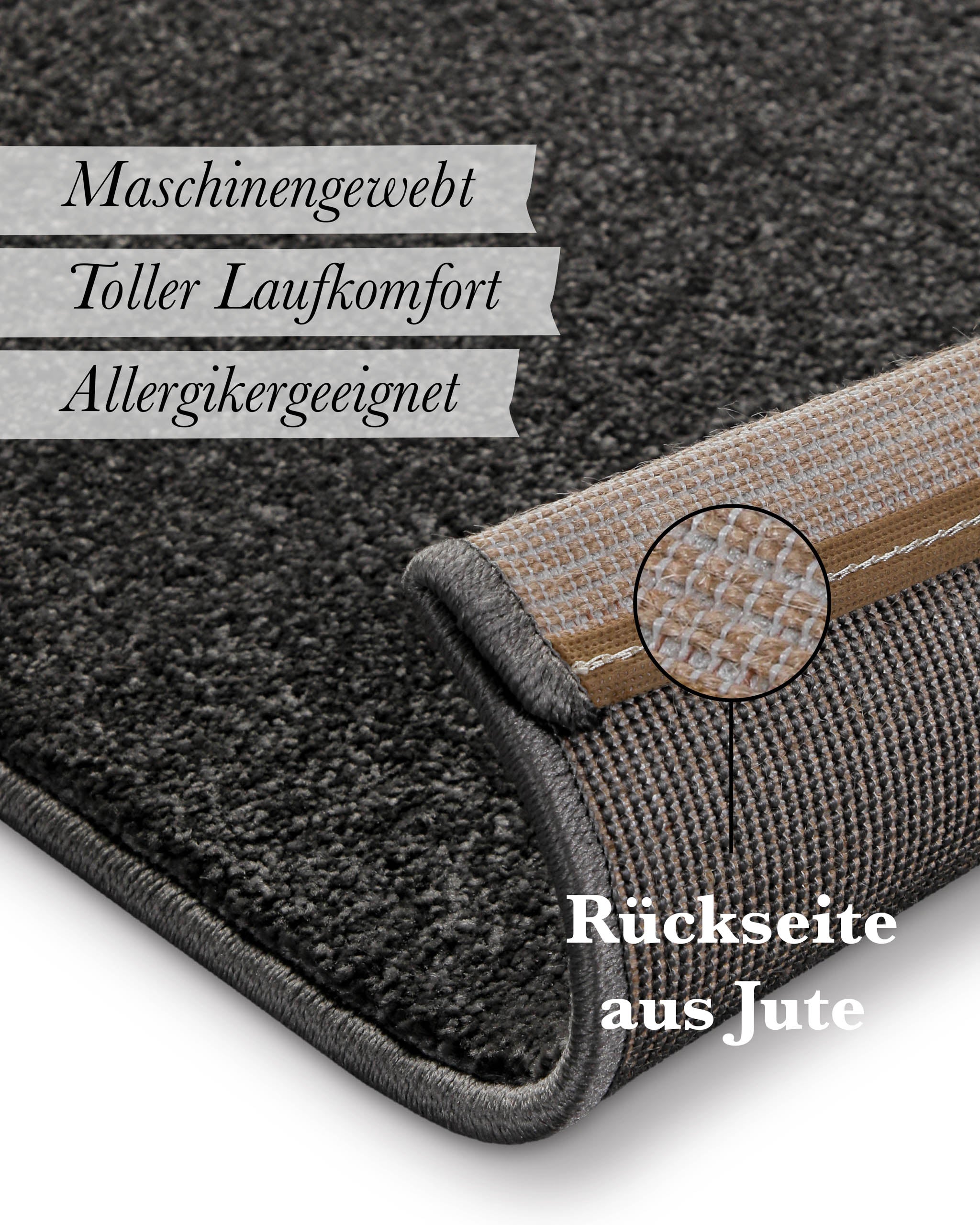 weconhome-basics-freja-kurzflorteppich-anthrazit-grau-eckig image 4