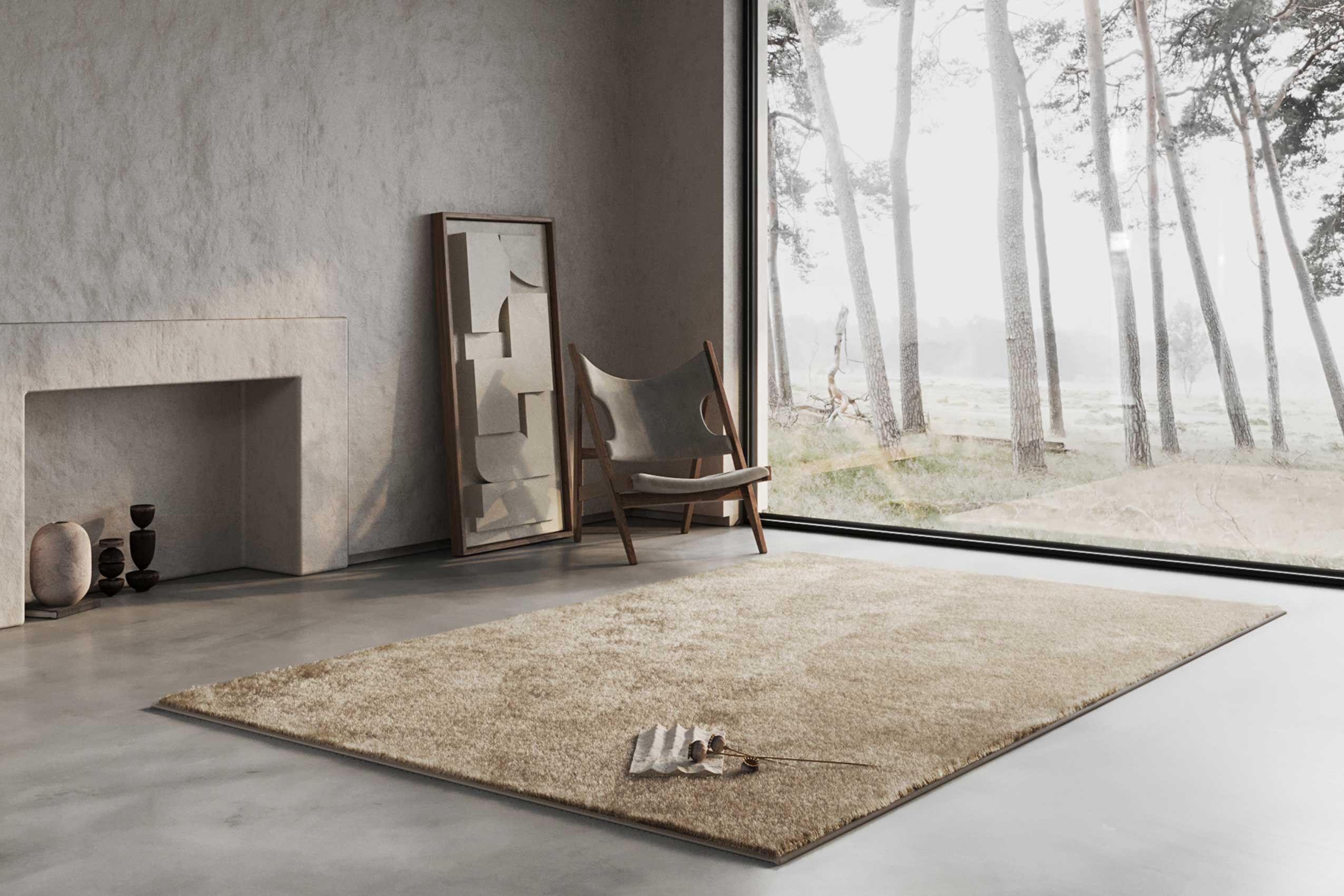 weconhome-basics-fanny-hochflor-teppich-beige-sand image 7