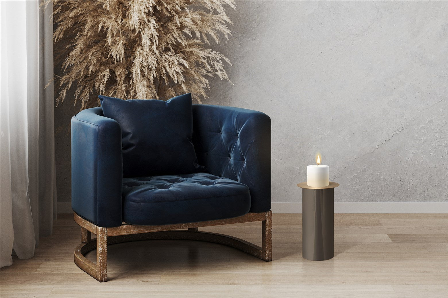 kayoom-bodenkerzenst-nder-art-deco-165-handgefertigter-metall-kerzenst-nder-eleg image 7