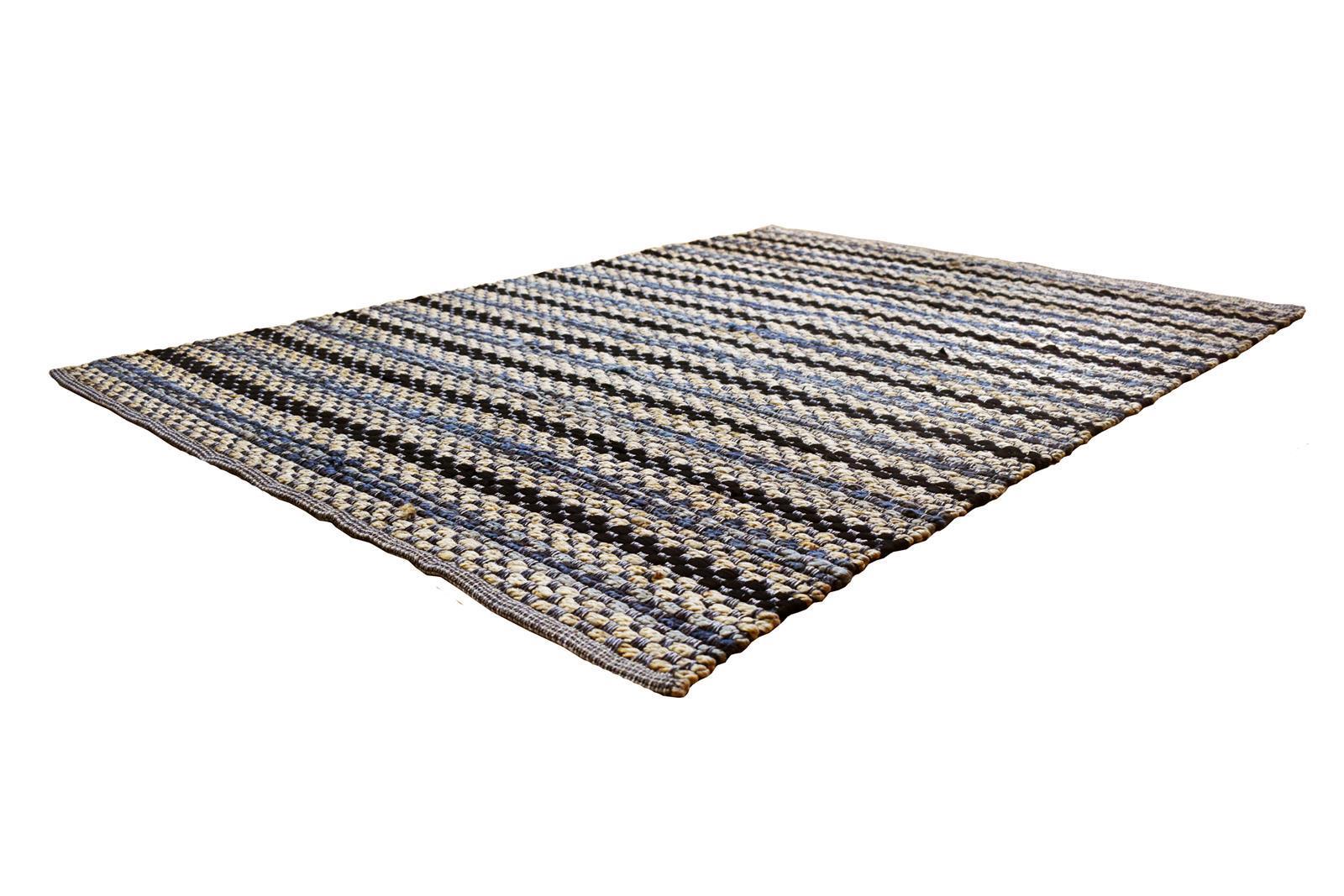 kayoom-sienna-210-handgefertigter-flachflorteppich-baumwolle-jute image 4